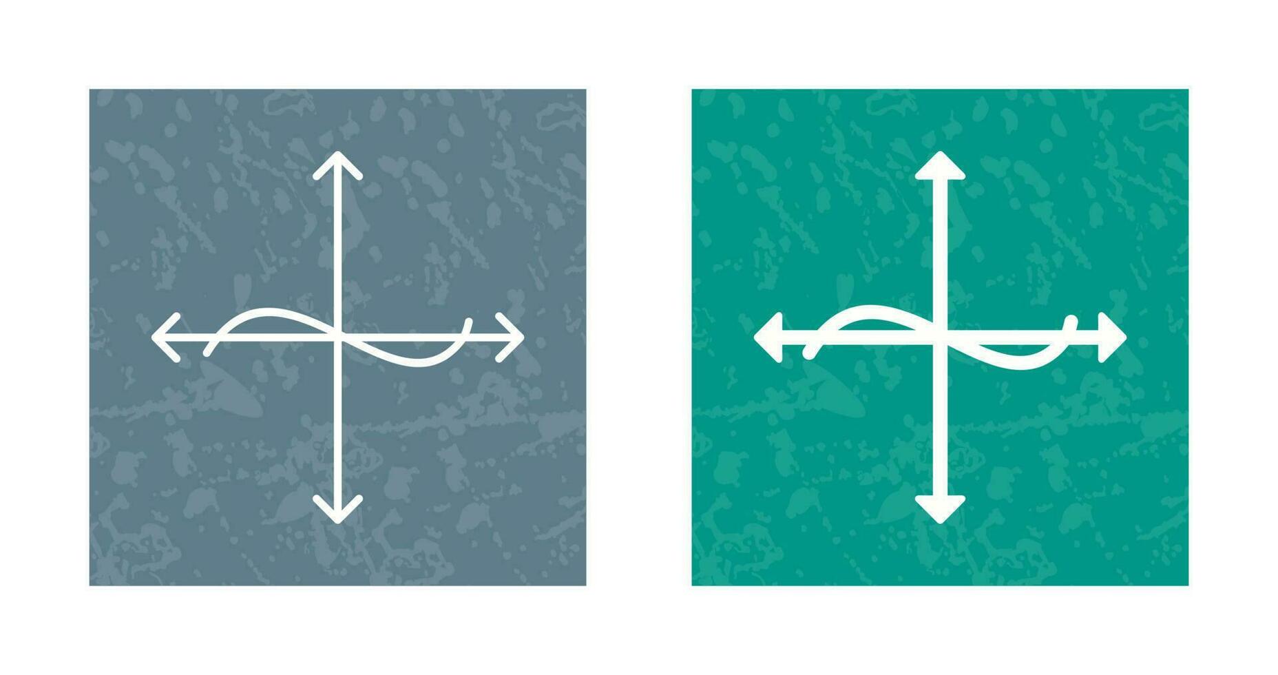Unique Graph Vector Icon
