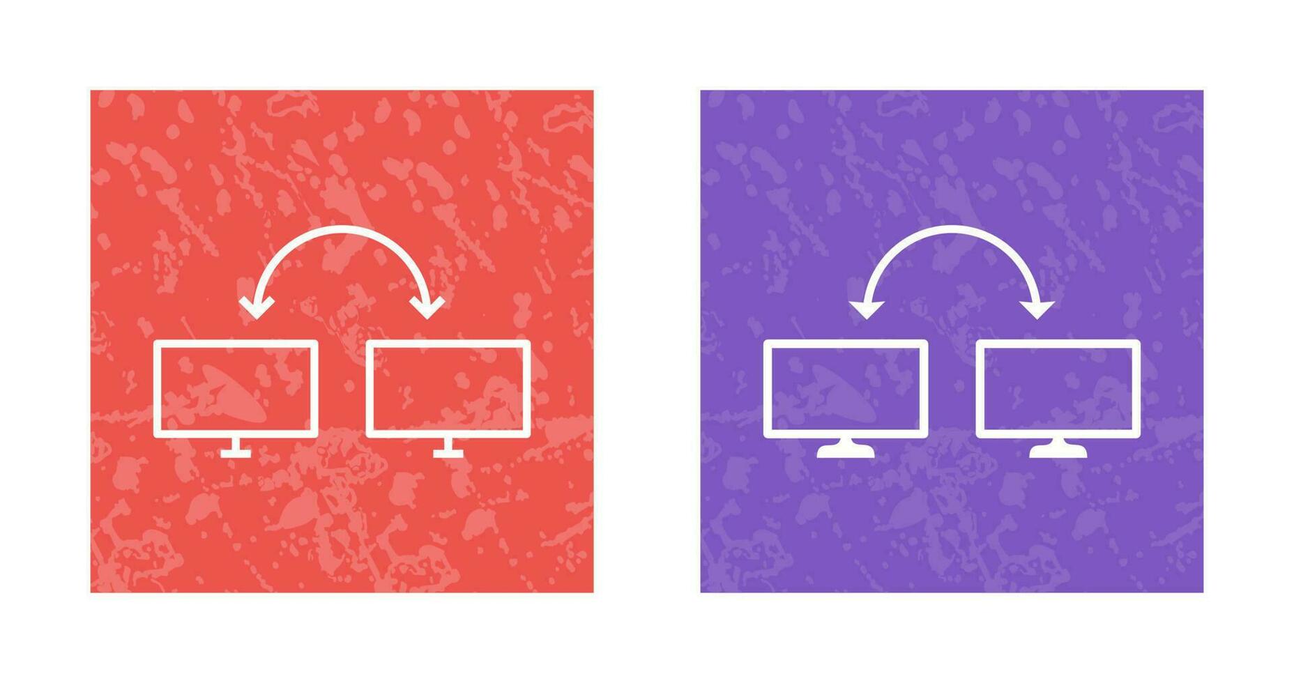 Unique Connected Systems Vector Icon
