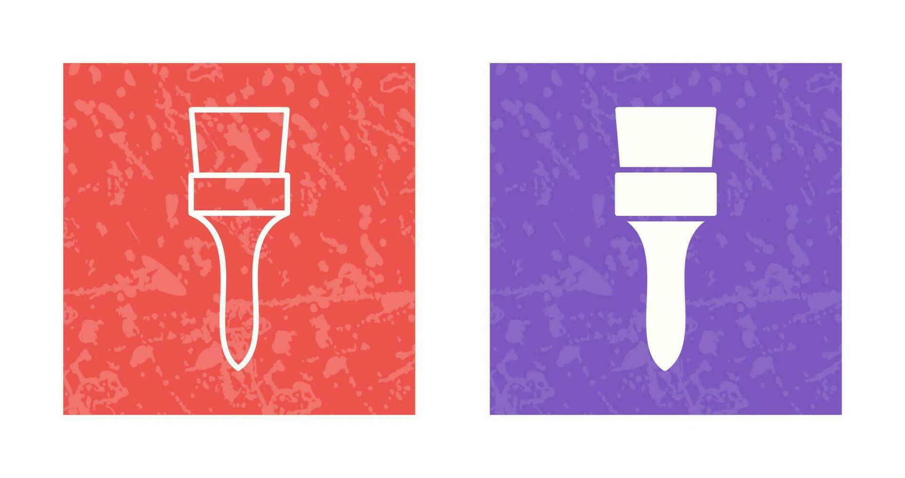 Unique Brush Vector Icon