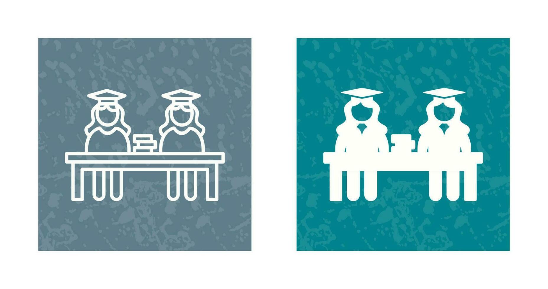Unique Combined Study Vector Icon