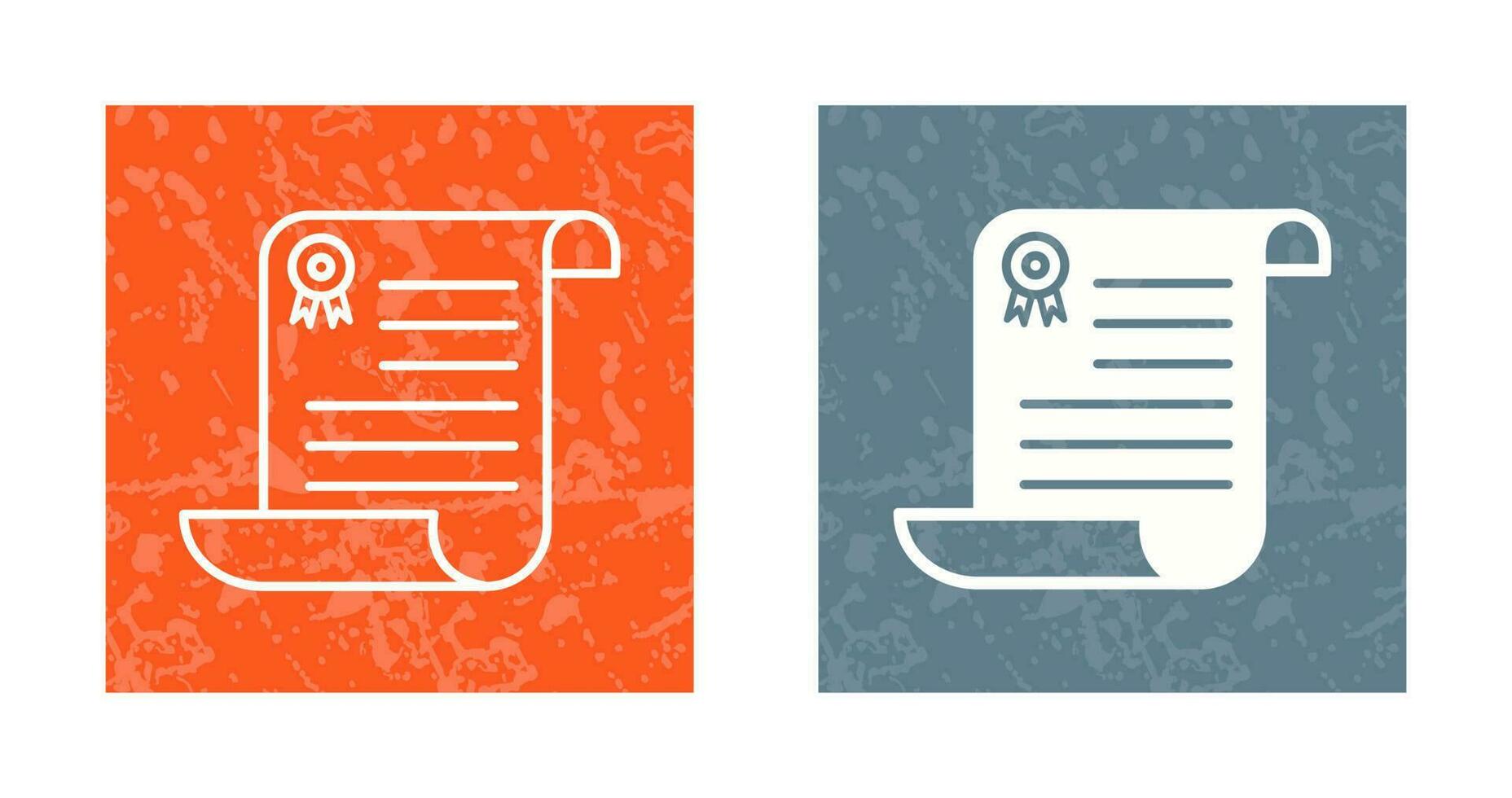 Unique Diploma Vector Icon