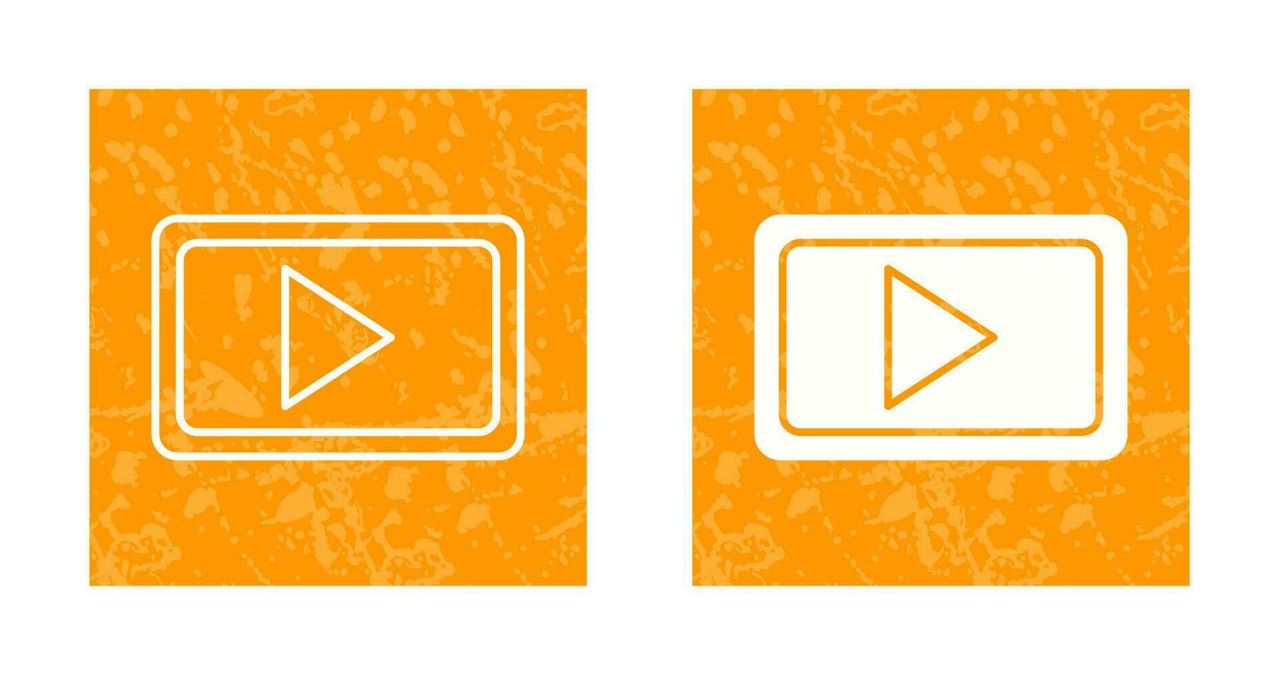 Unique Video Communication Vector Icon