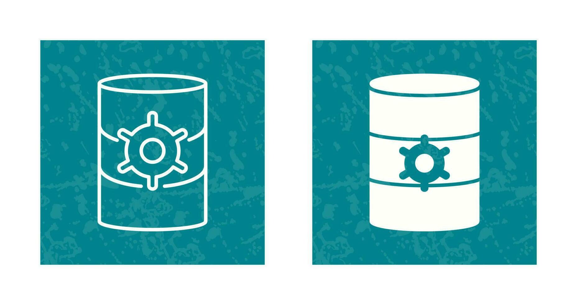 Unique Database Management Vector Icon