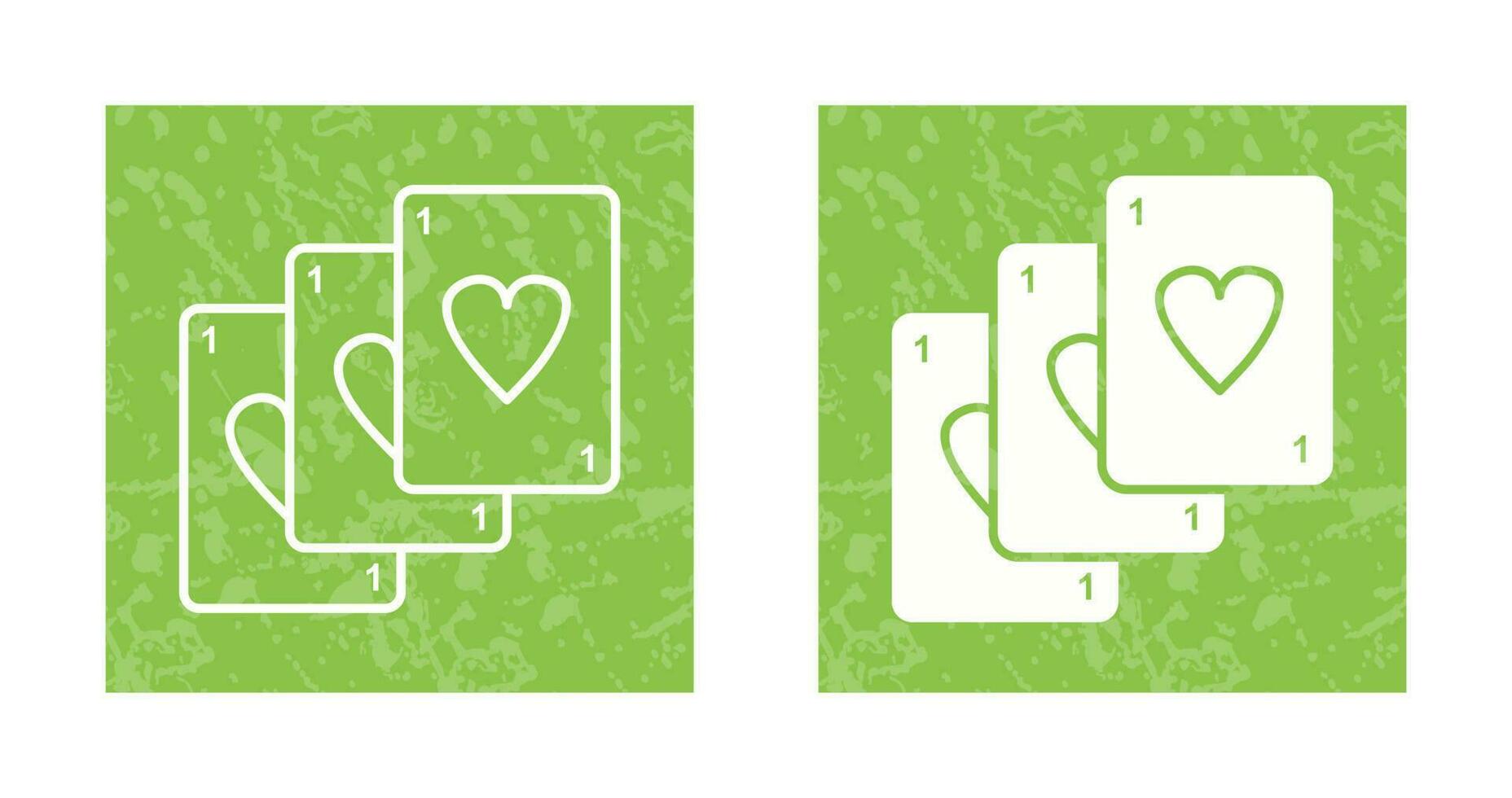 Unique Deck of Cards Vector Icon