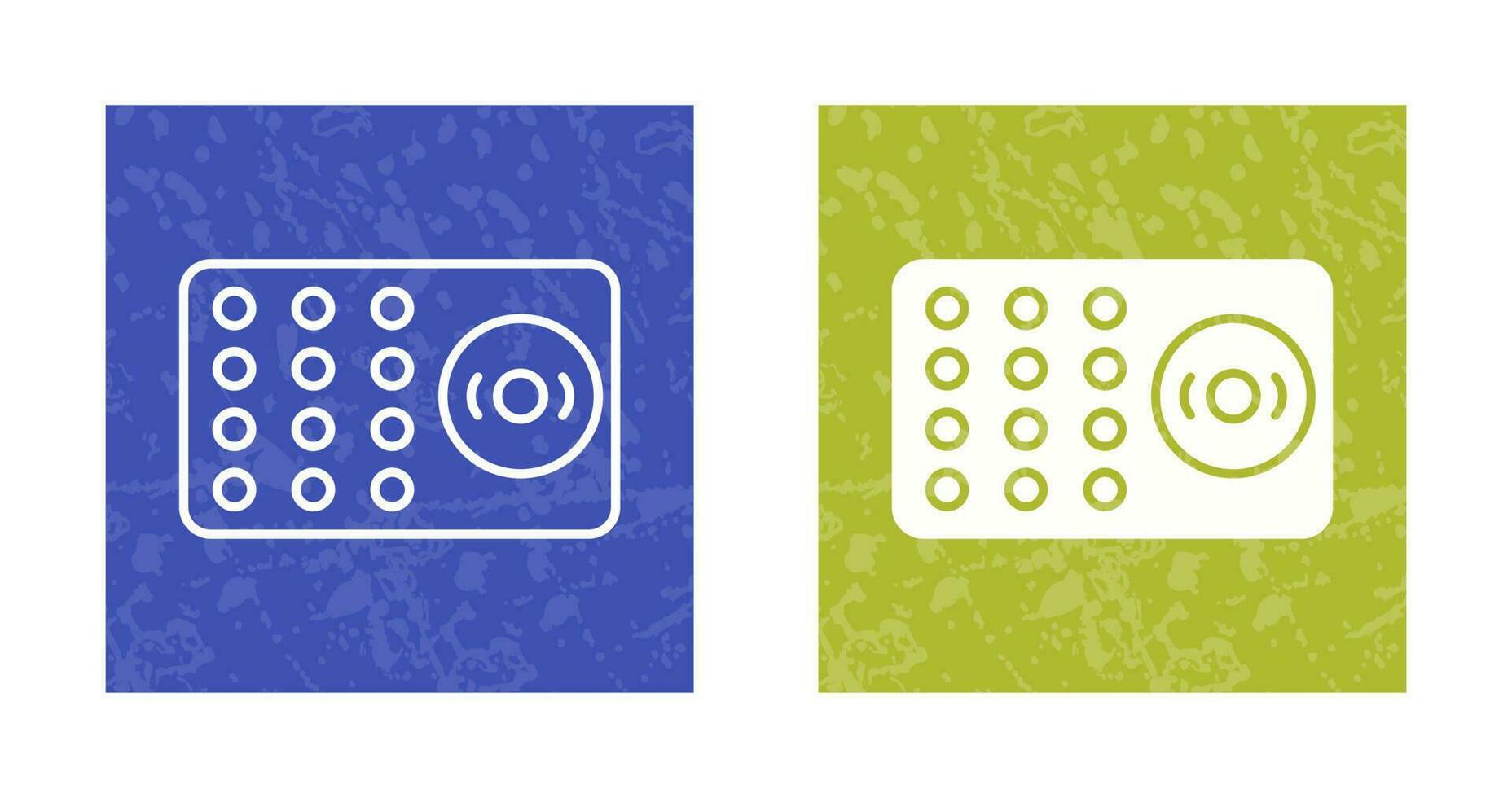 Unique Ring Alarm Vector Icon