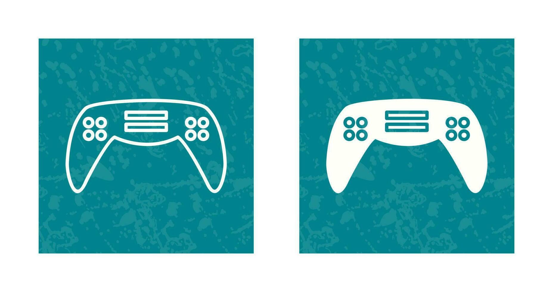 icono de vector de consola de juegos único