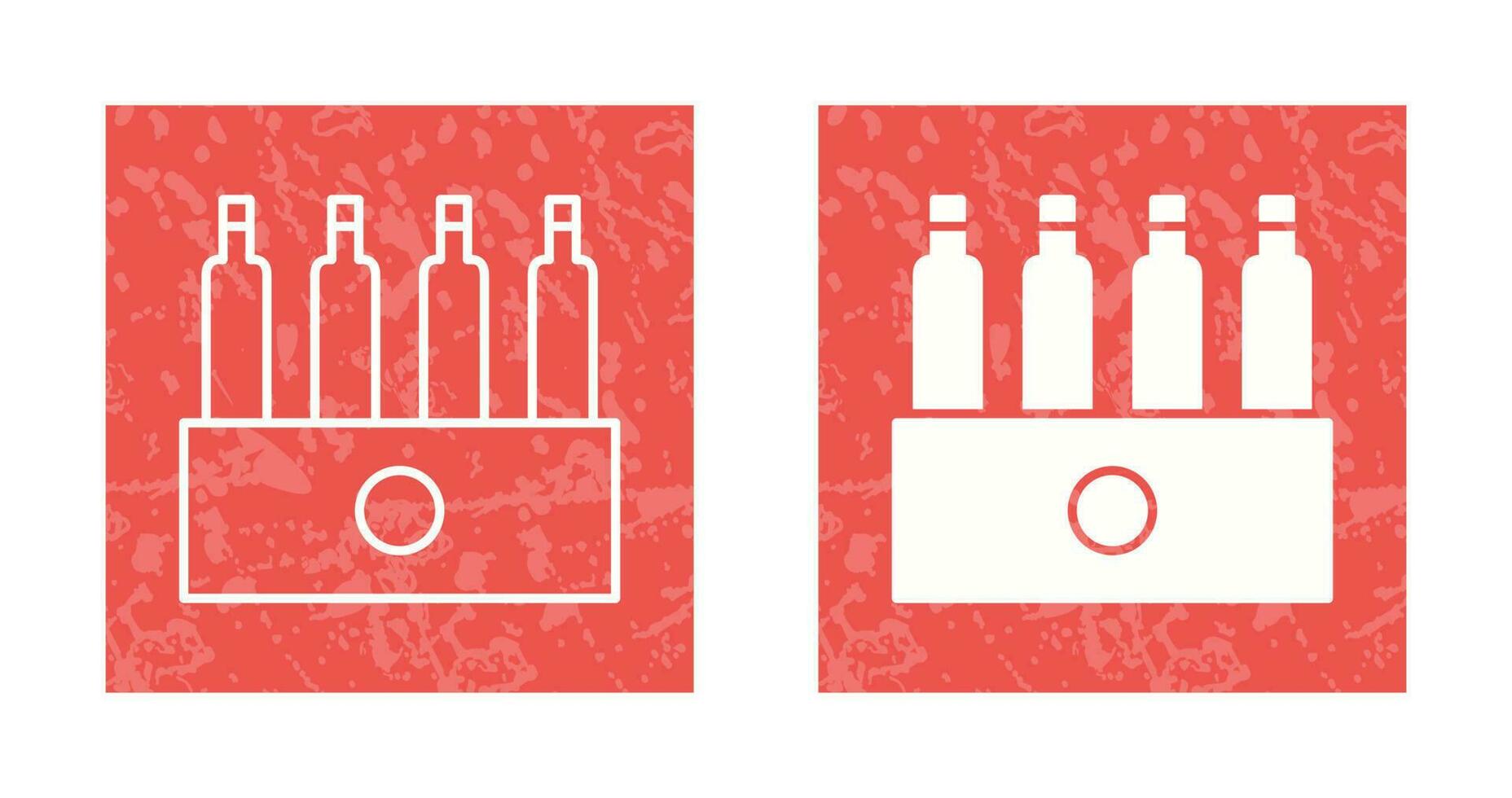 Unique Pack of Beers Vector Icon