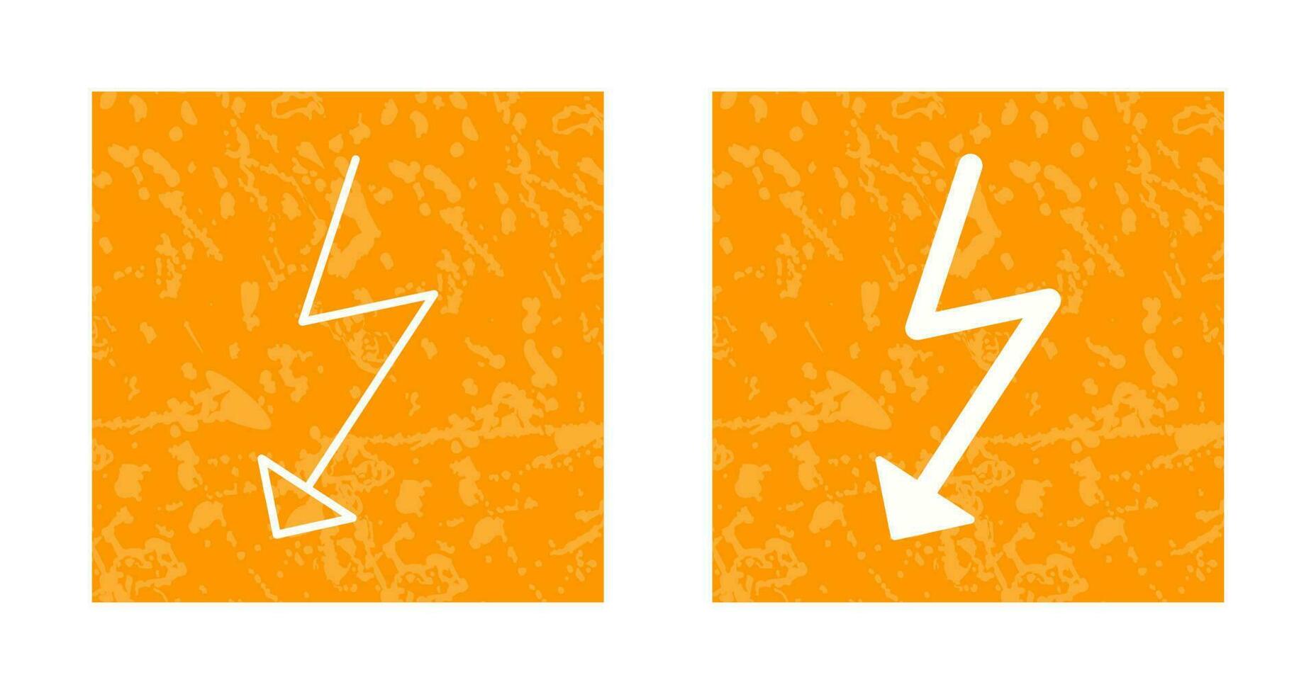 icono de vector de flash único