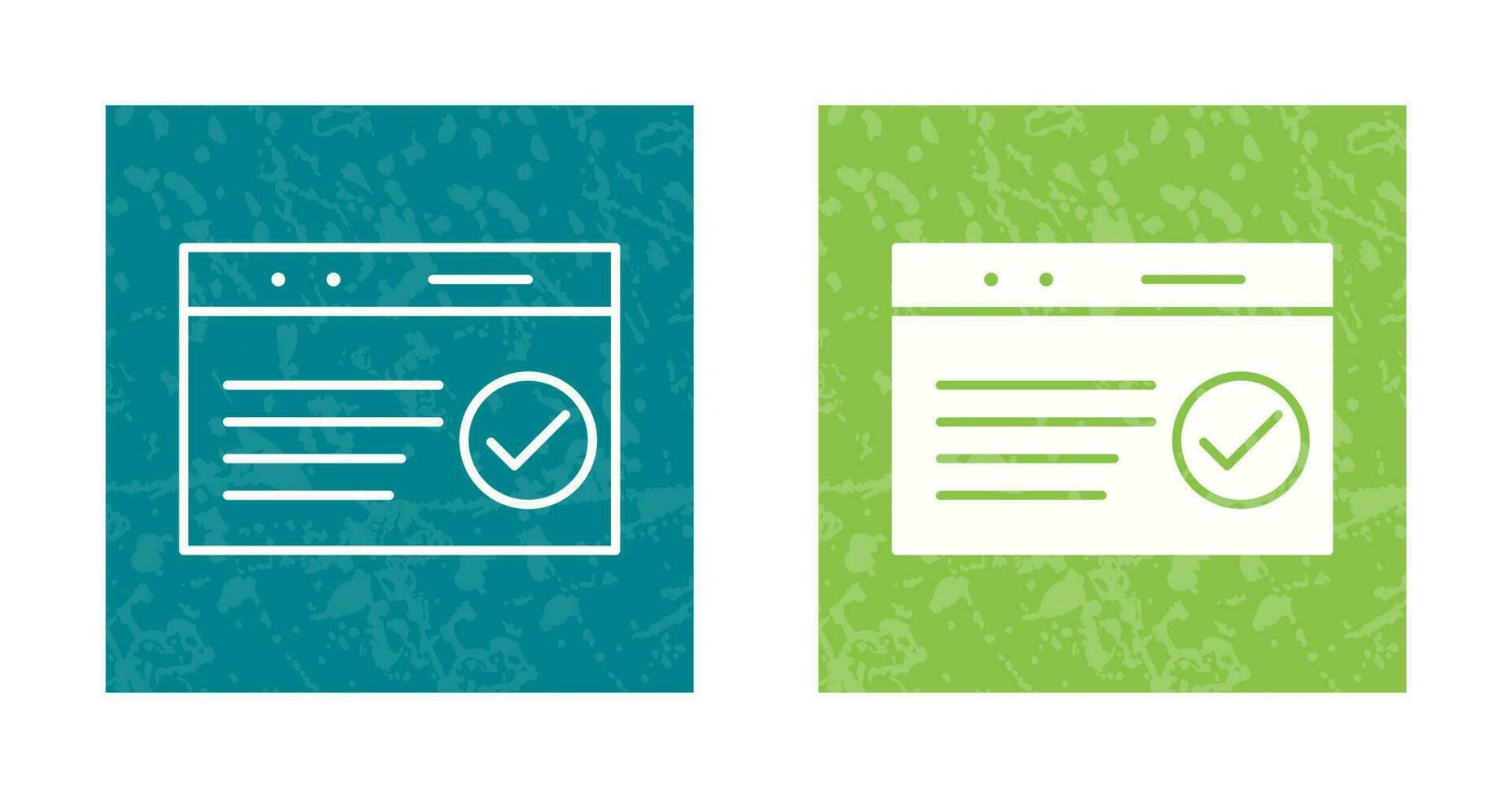 Unique QC Passed Vector Icon