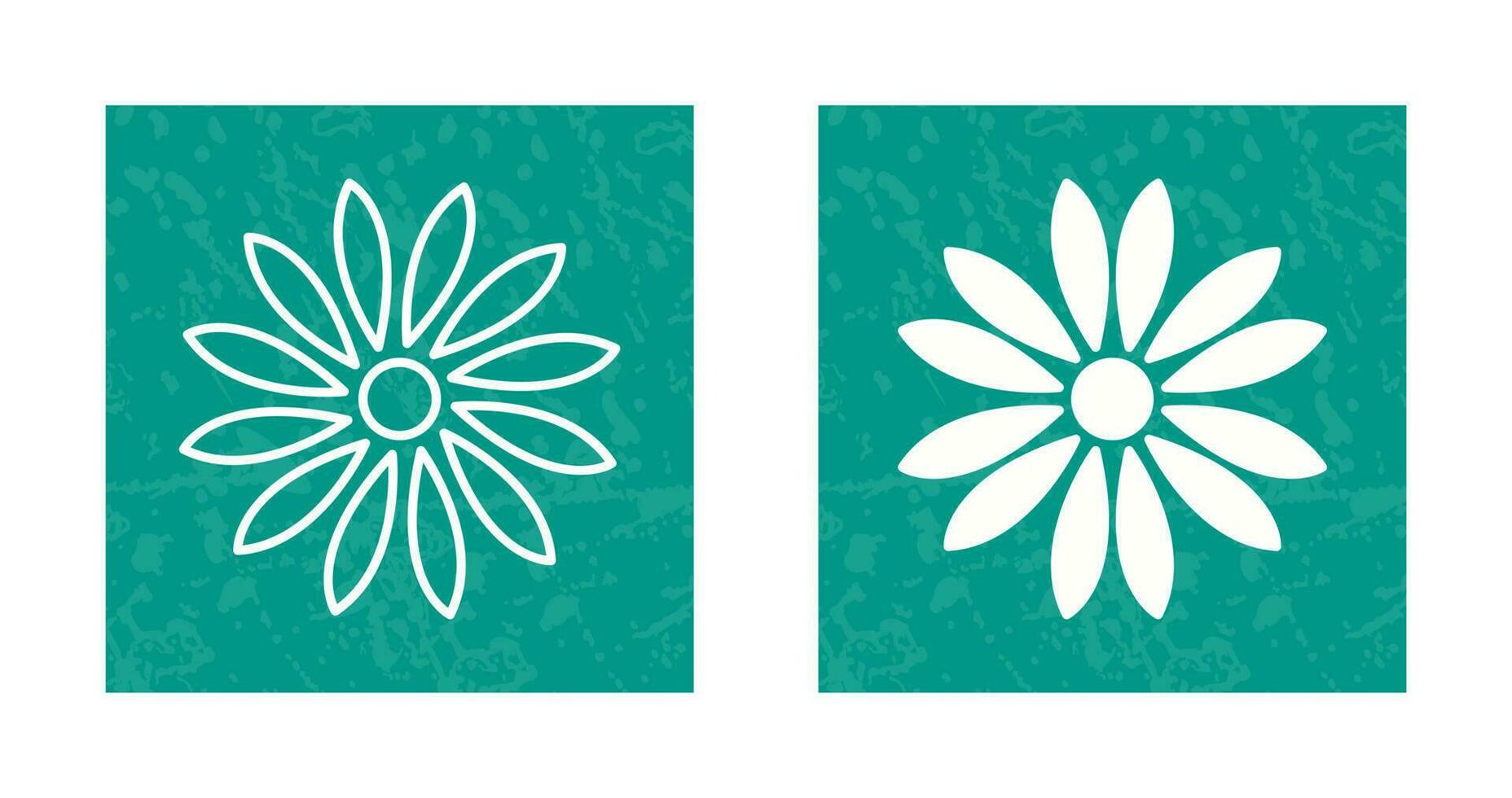 Unique Flower Vector Icon