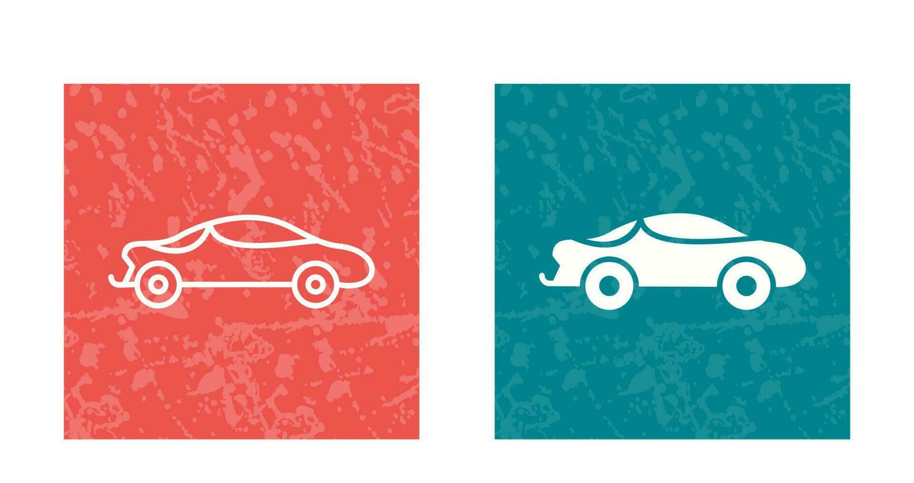 icono de vector de coche deportivo