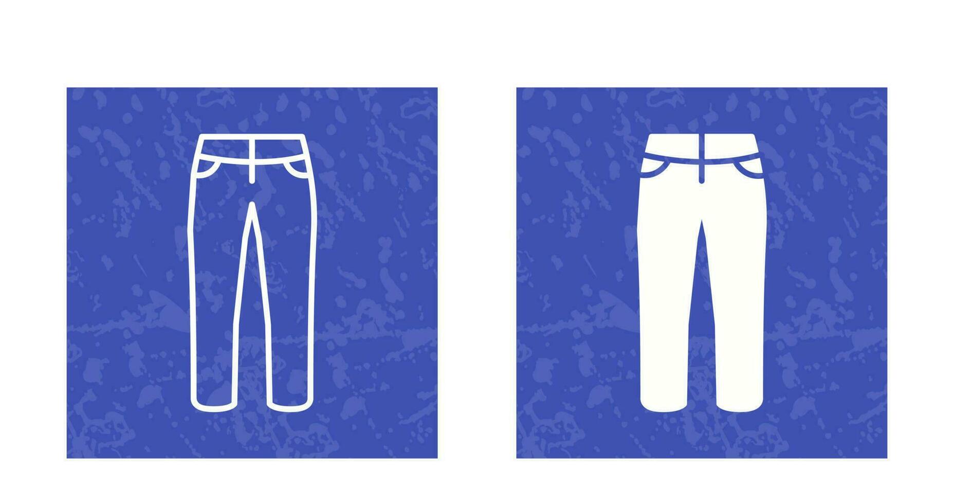 icono de vector de pantalones