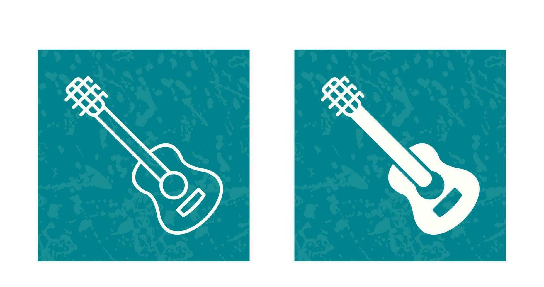 icono de vector de guitarra