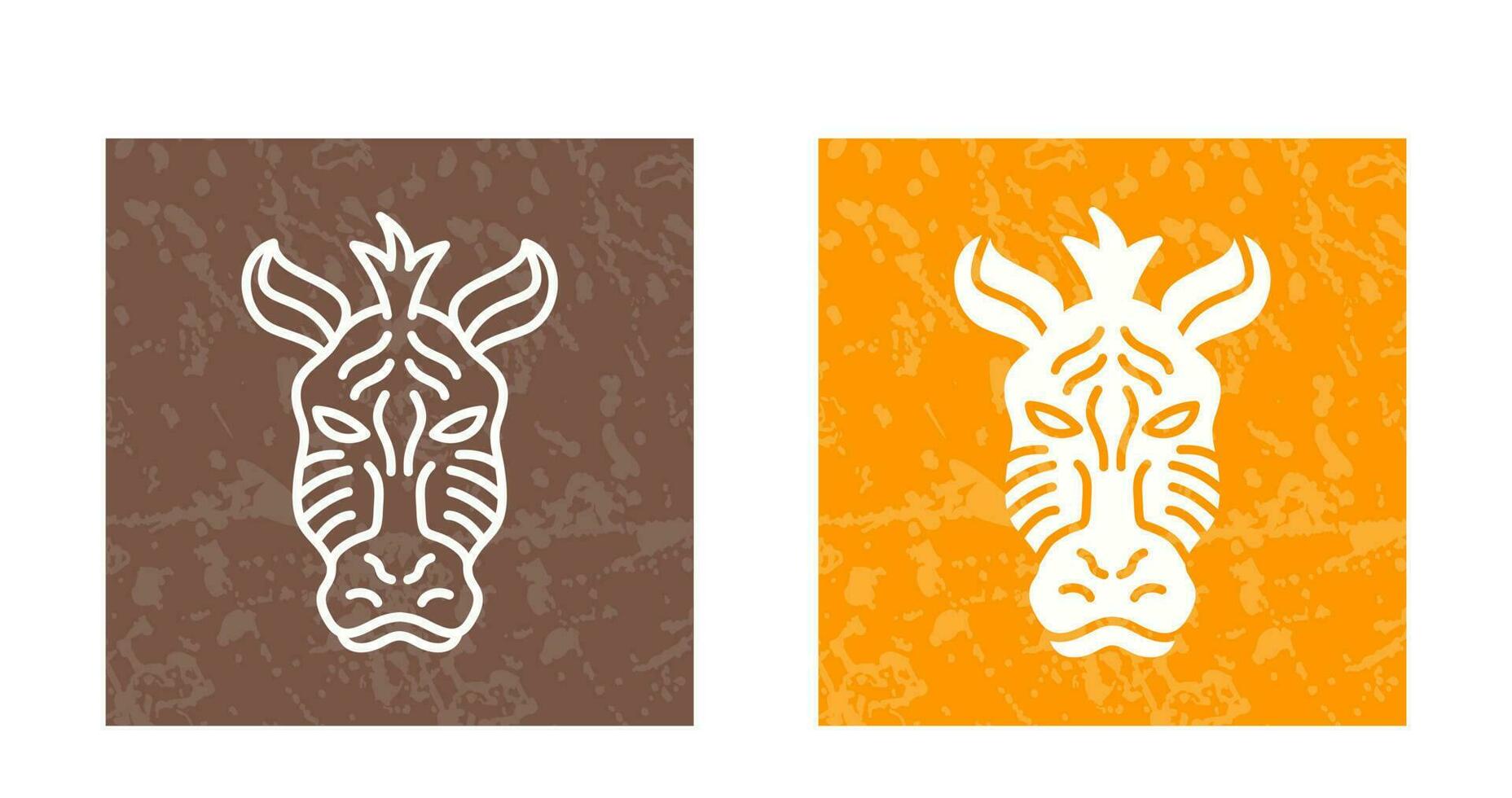 Zebra Vector Icon