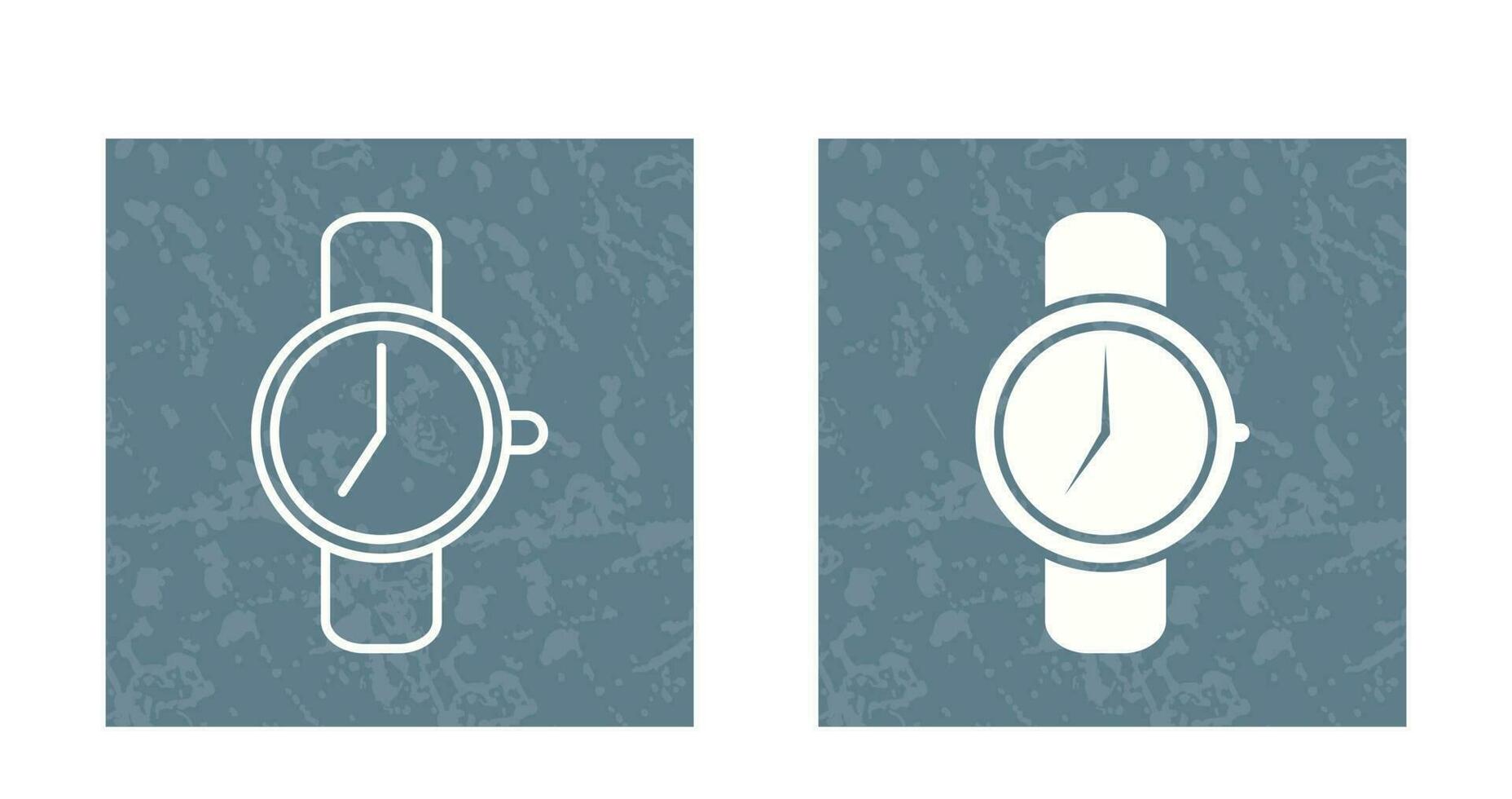 reloj, vector, icono vector