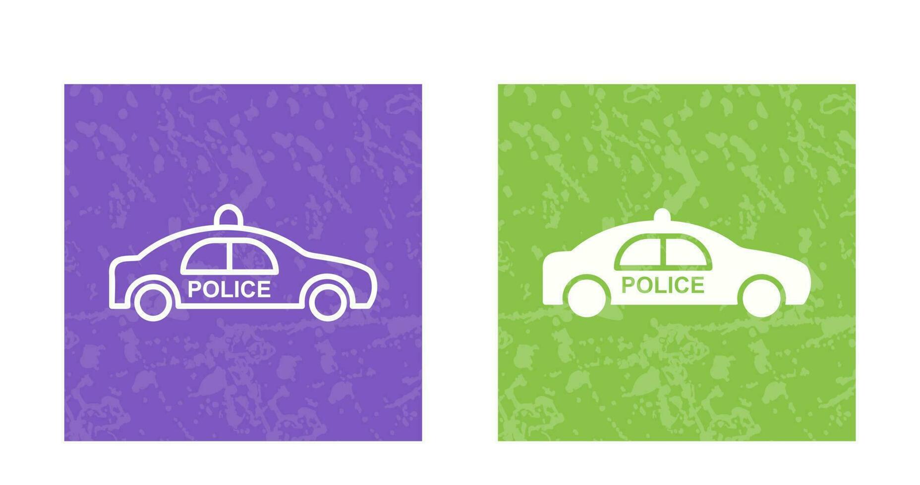 Police Car Vector Icon