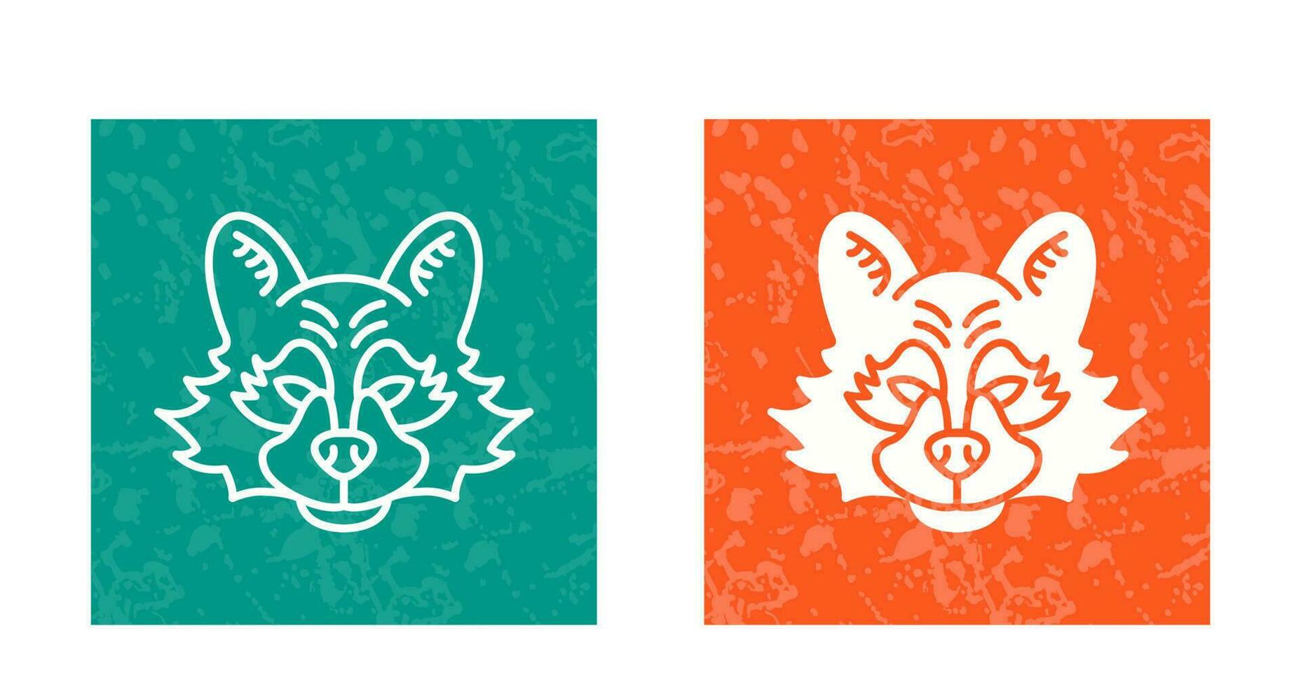 Raccoon Vector Icon
