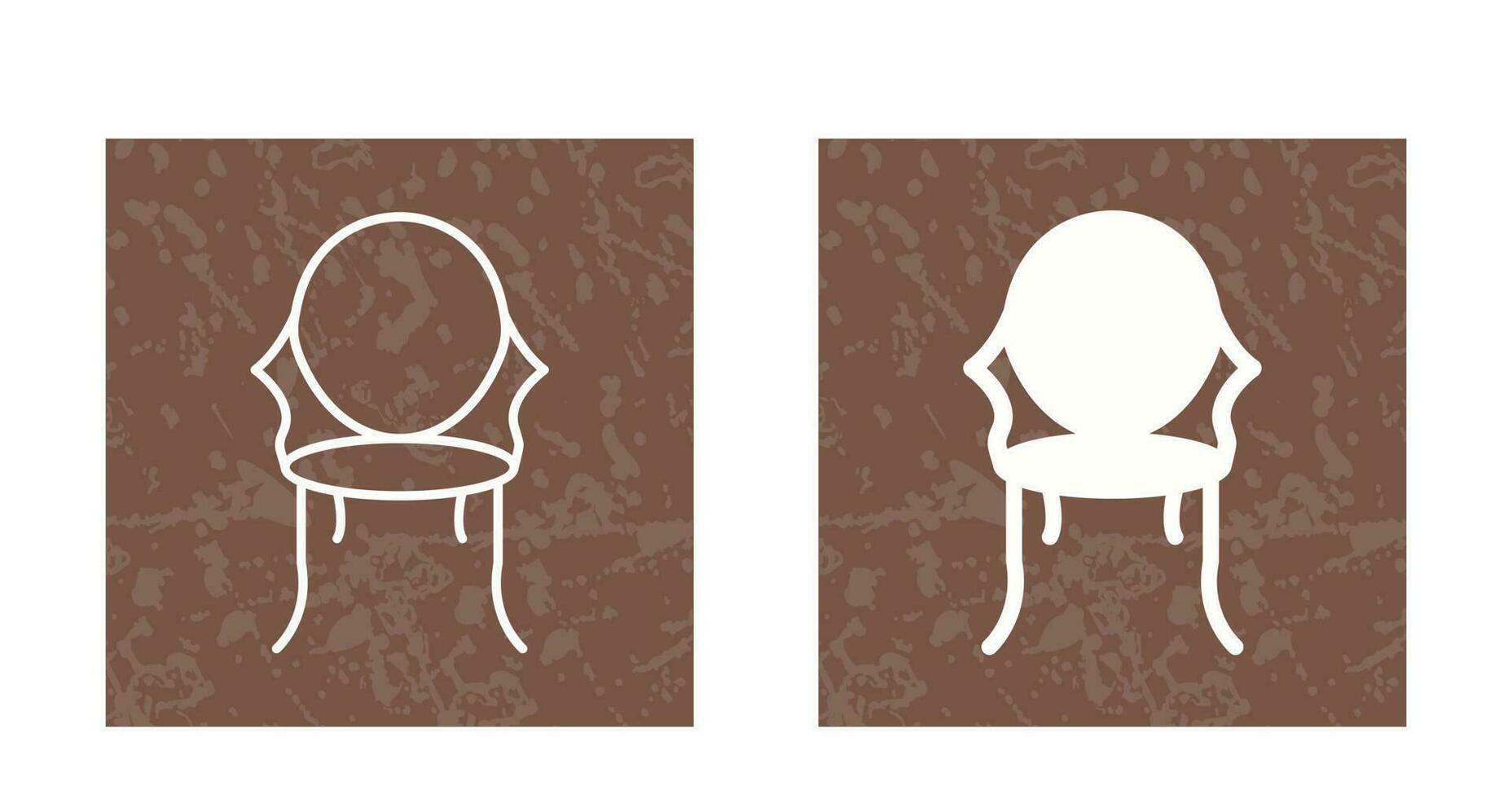 Ancient Chair Vector Icon