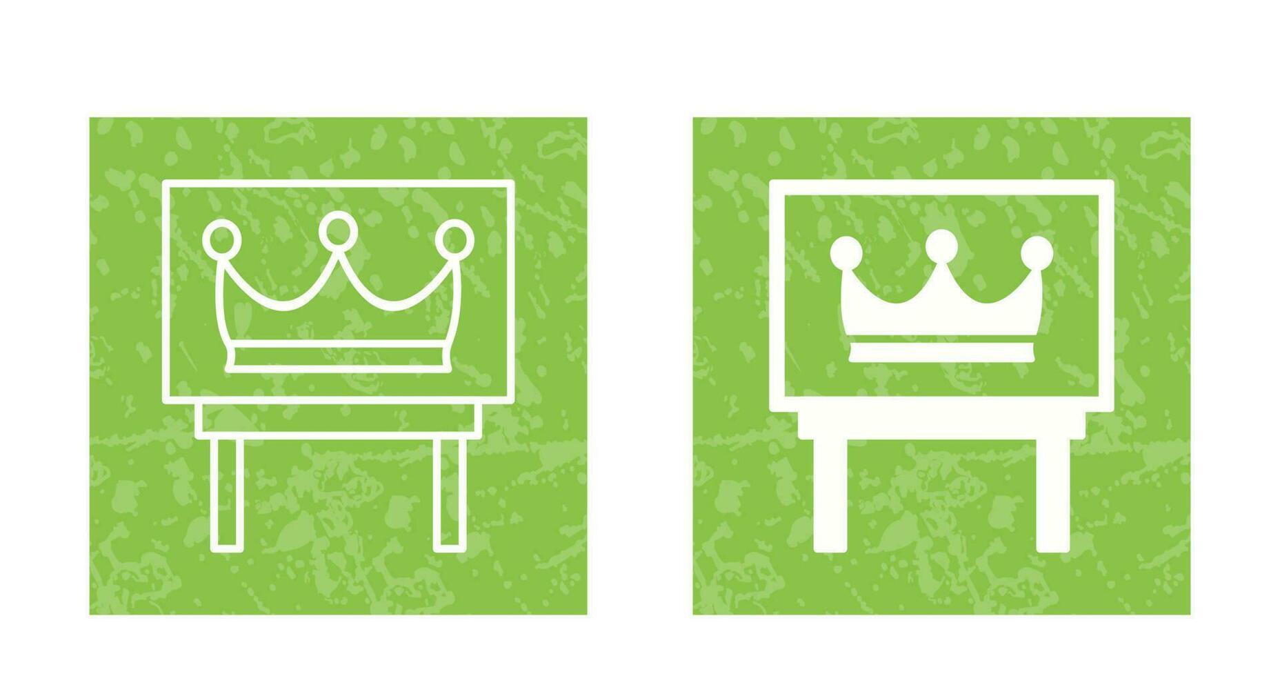 Crown Exhibit Vector Icon