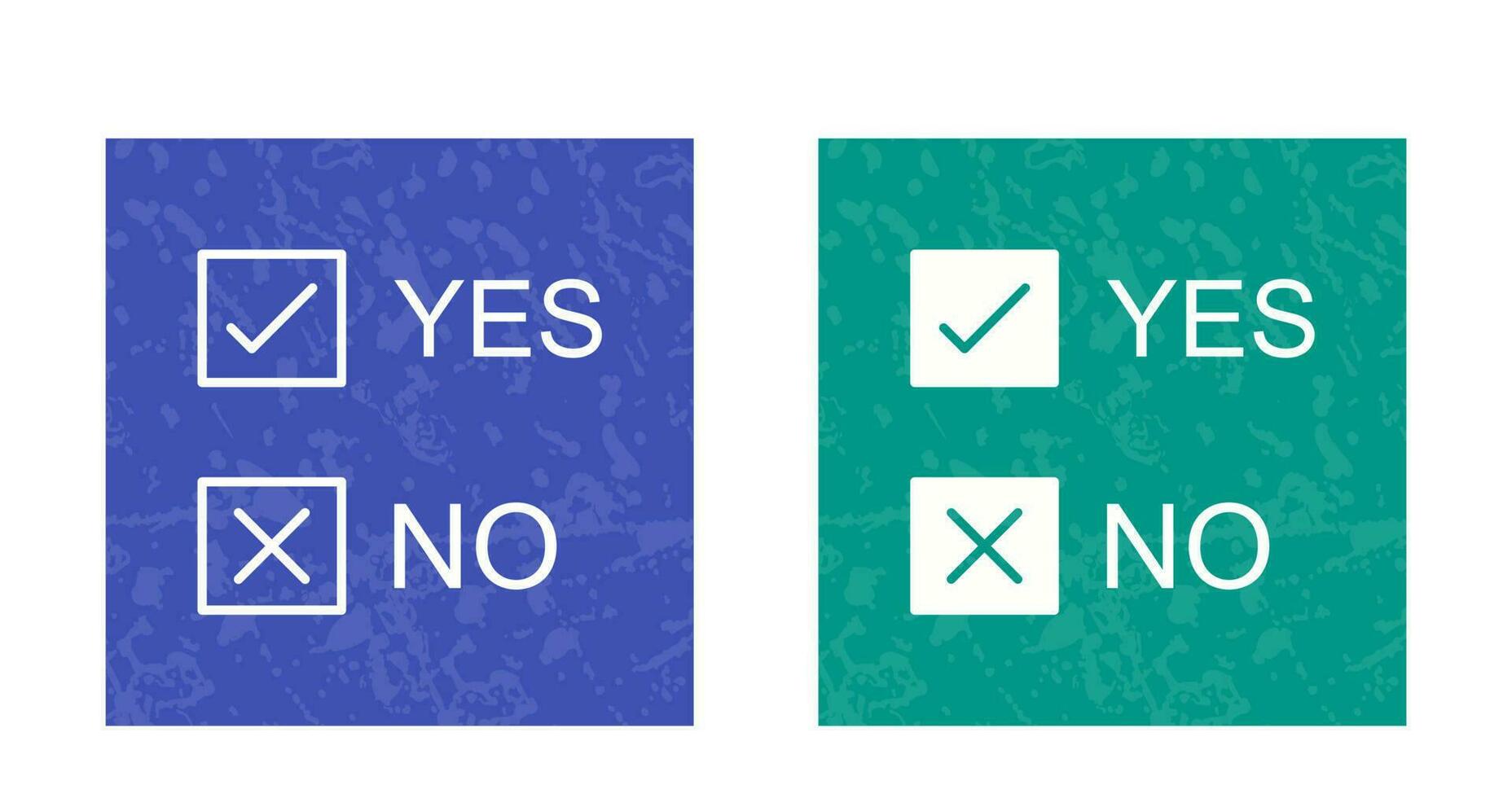 Yes No Option Vector Icon 24424470 Vector Art at Vecteezy