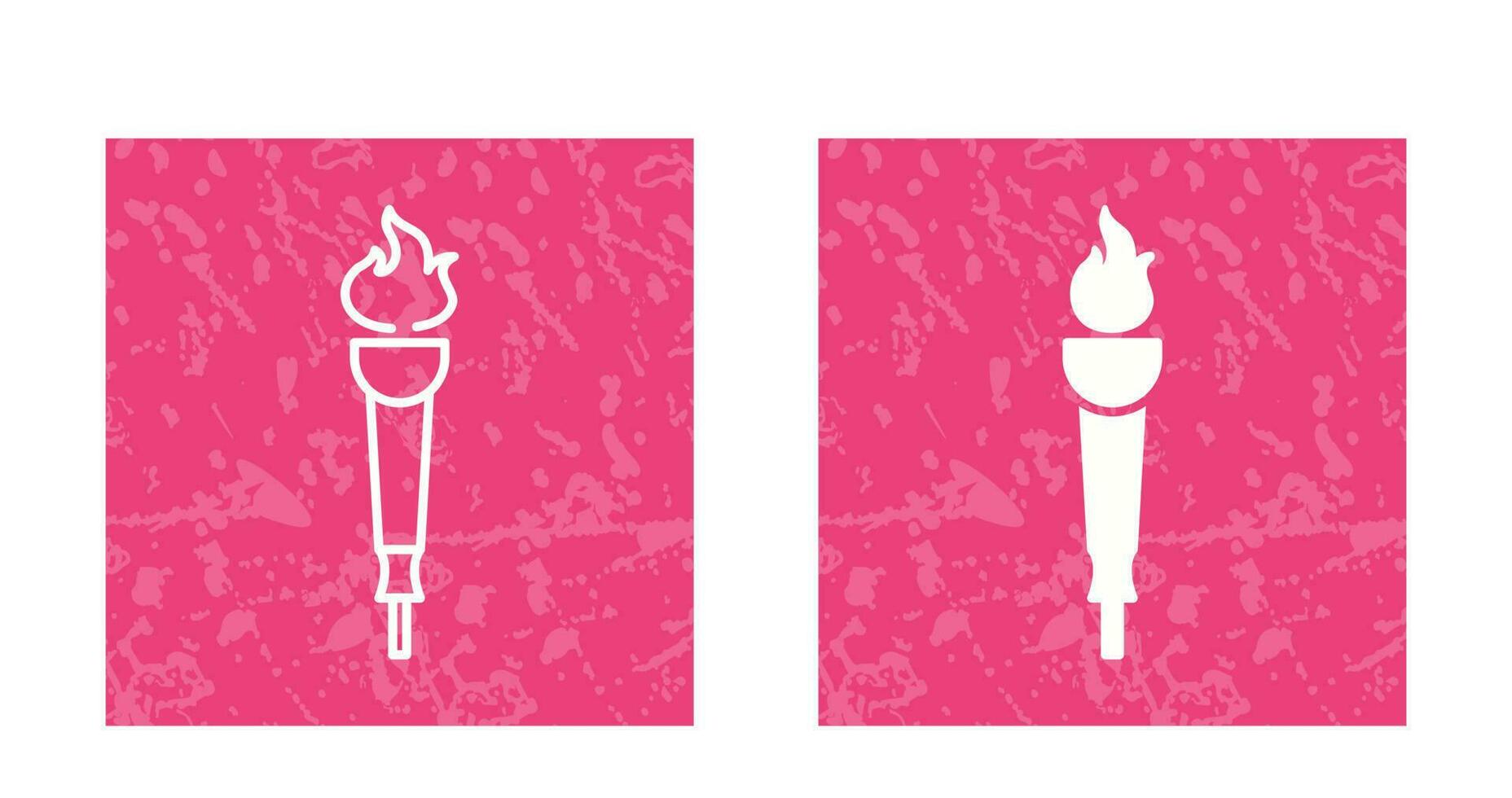 Museum Torch Vector Icon
