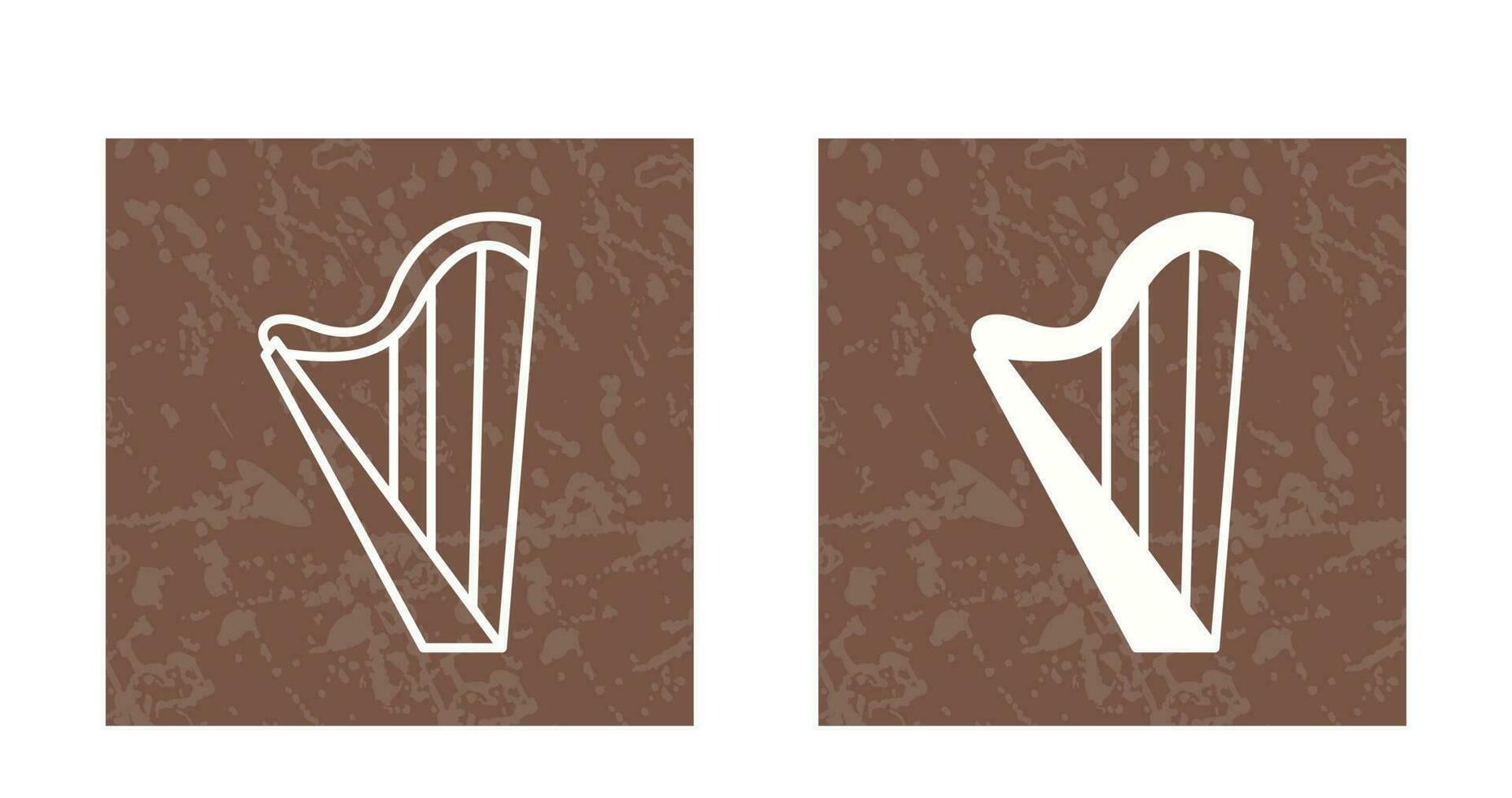 Harp Vector Icon