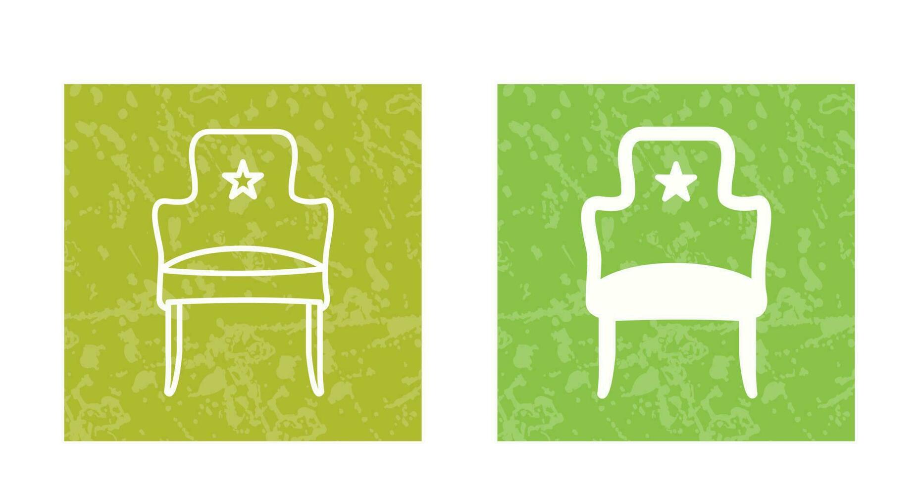 icono de vector de asiento