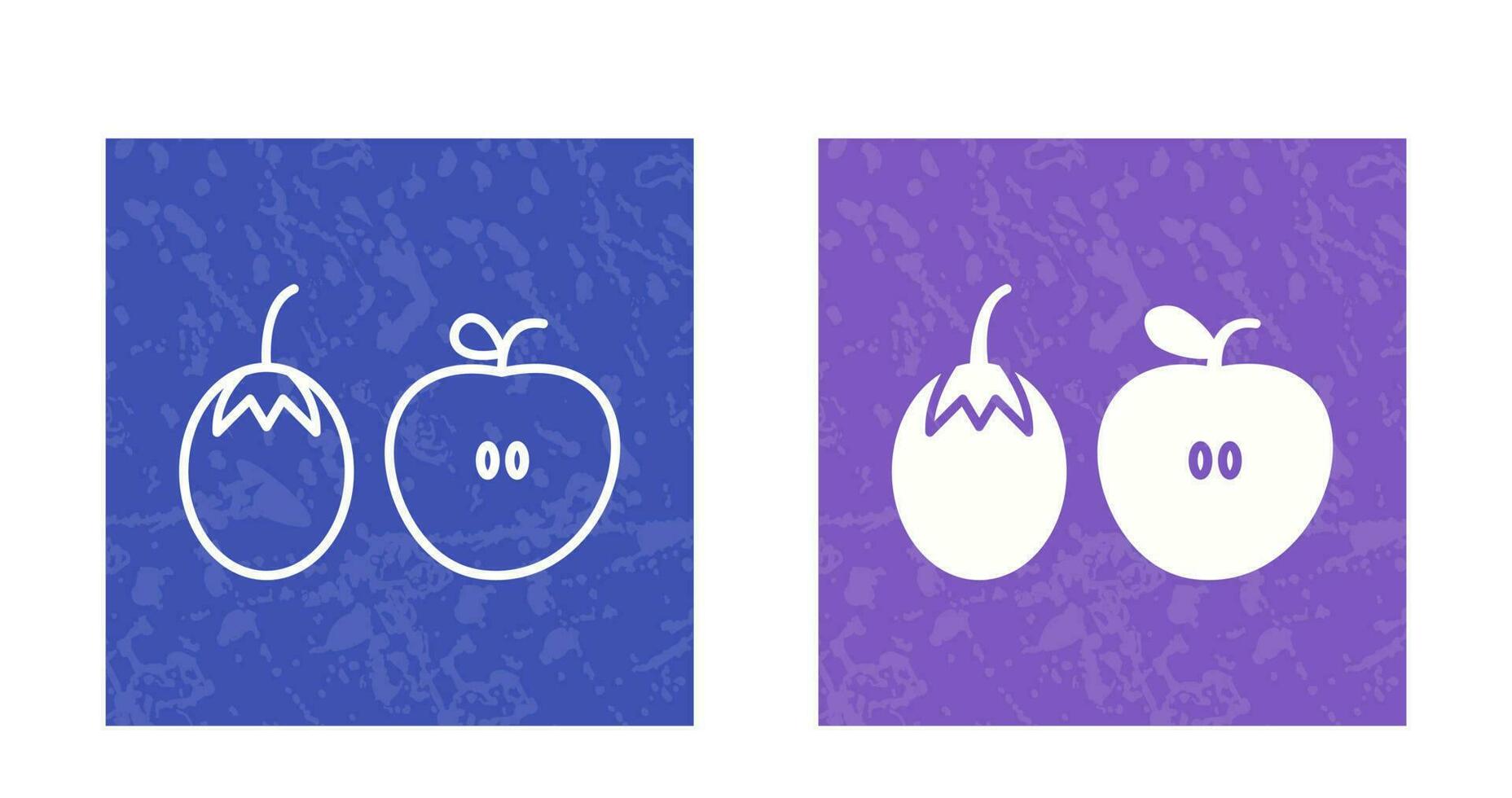 Fruits and VVegetables Vector Icon