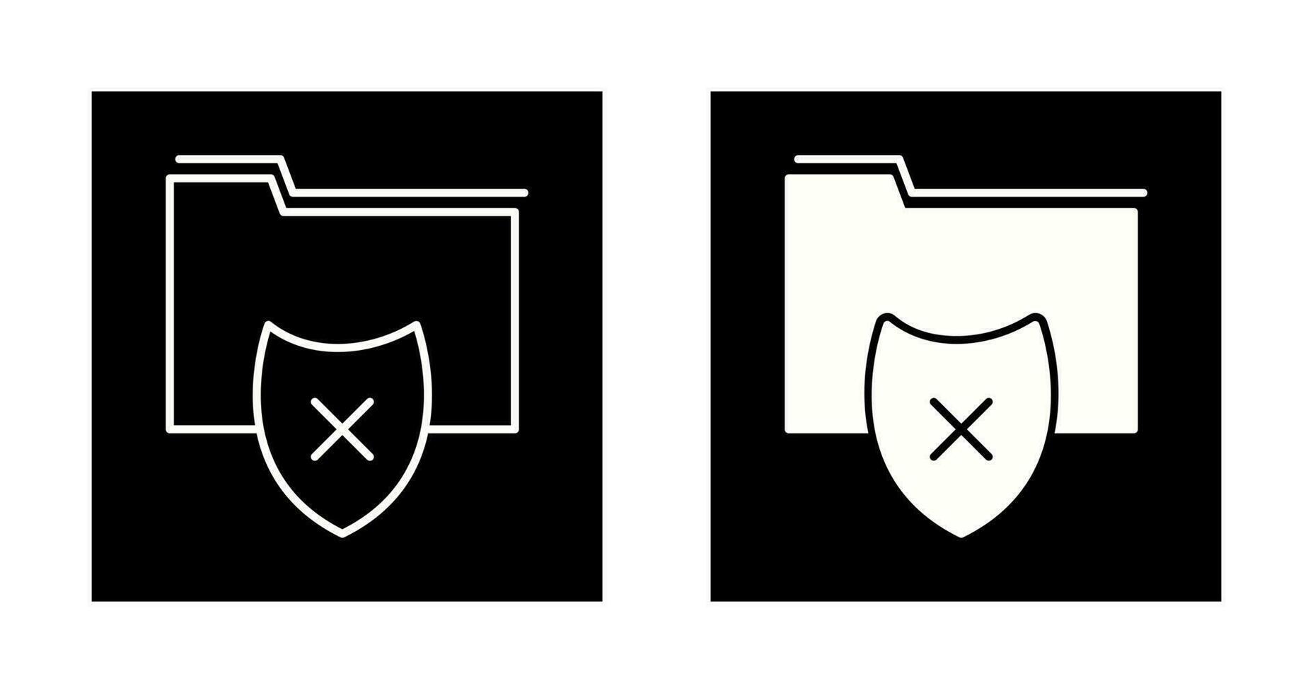 Vulnerable Folder Vector Icon