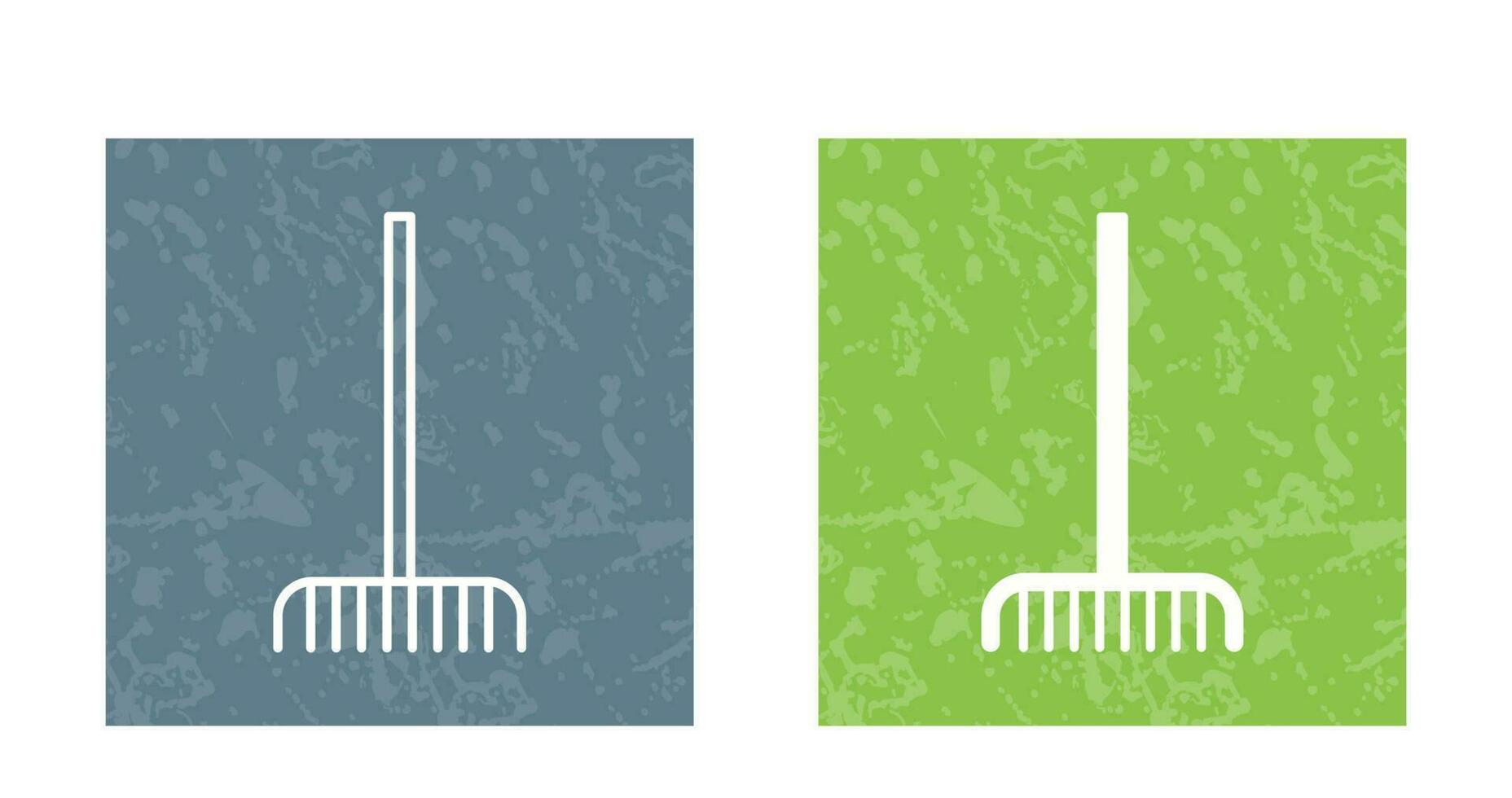 Fork picking Leaves Vector Icon