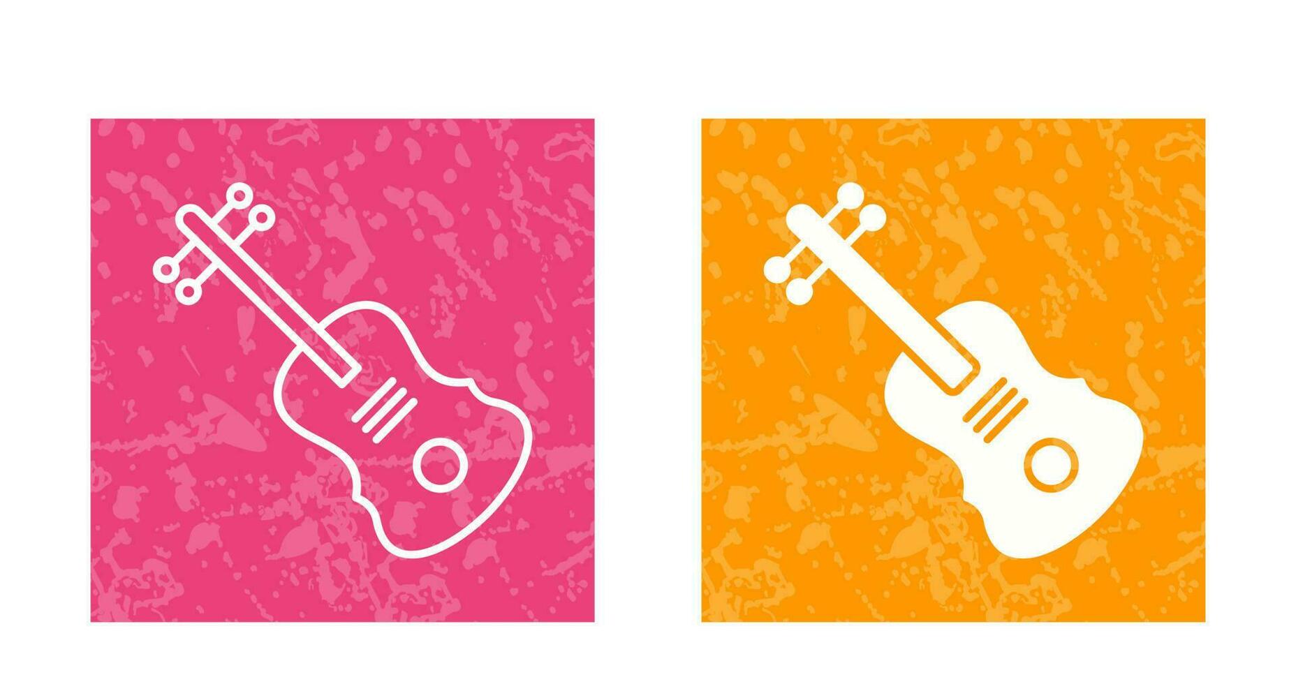 icono de vector de violín