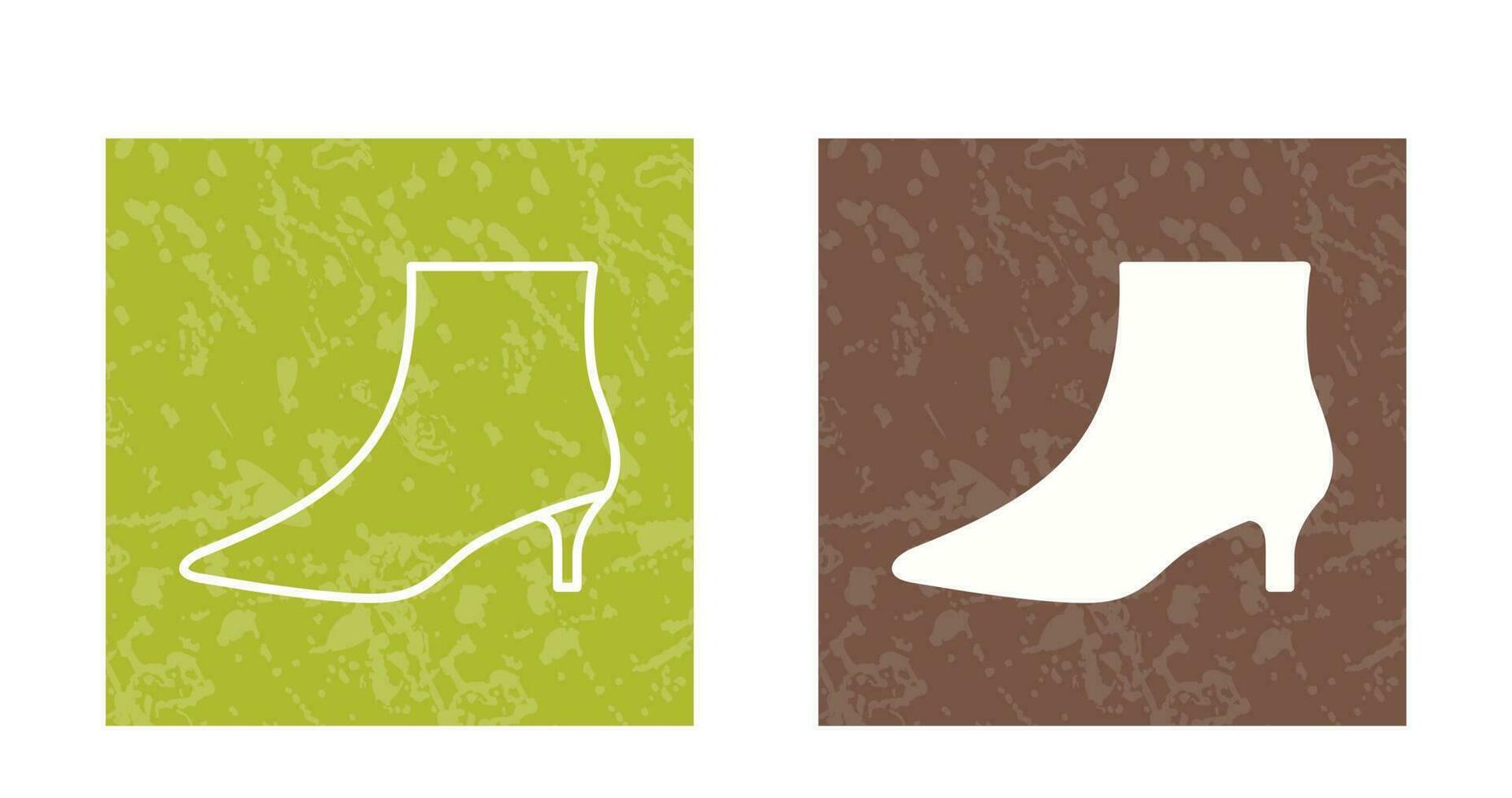 Boots with Heels Vector Icon