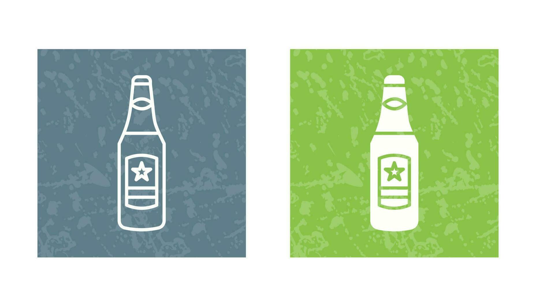 Beer Bottle Vector Icon