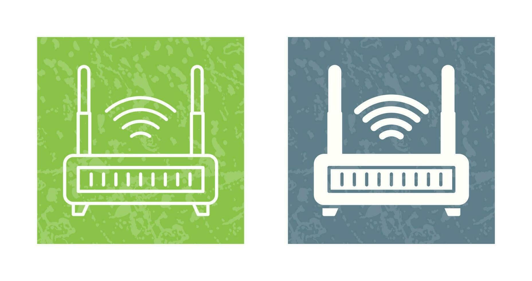 icono de vector de enrutador wifi