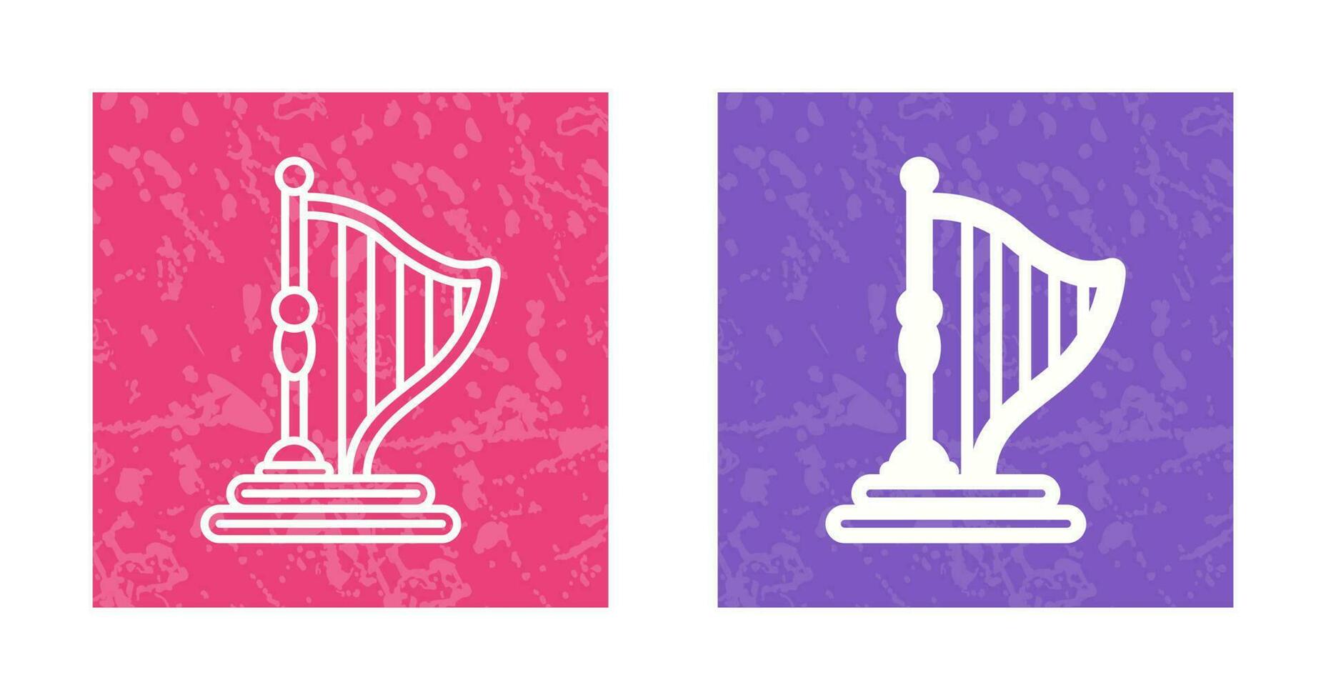 Harp Vector Icon