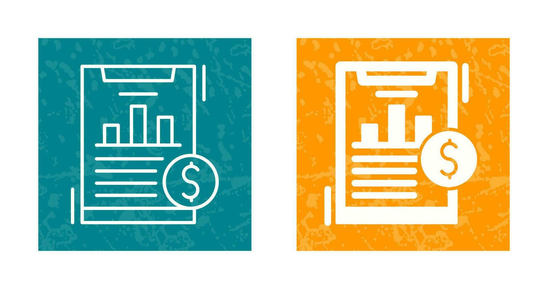 Financial Analytics Vector Icon