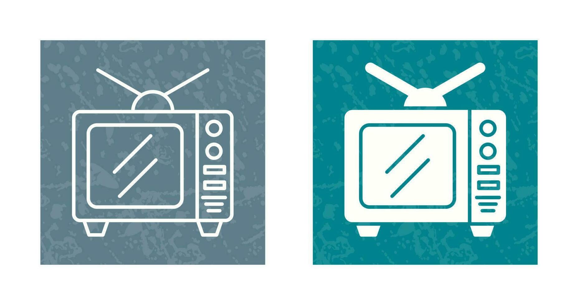 icono de vector de tv