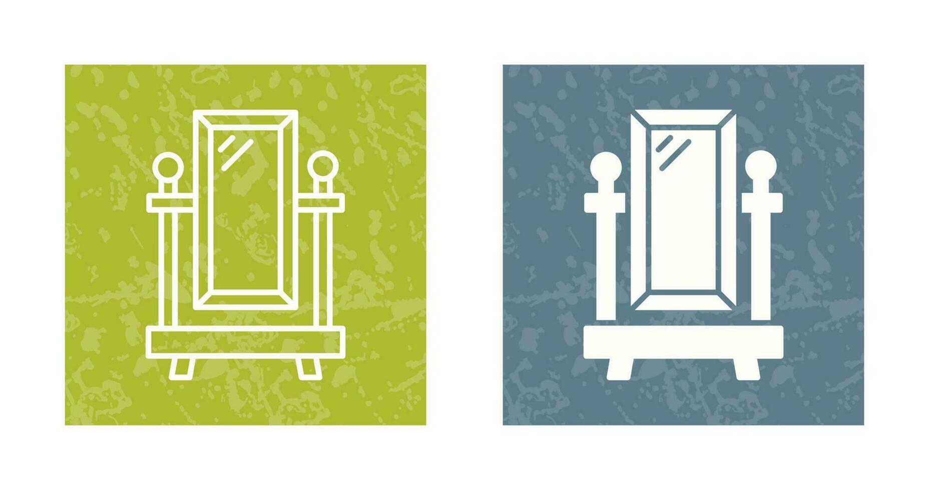 Floor Mirror Vector Icon