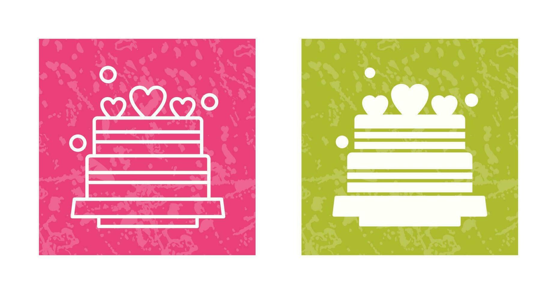 Wedding Cake Vector Icon