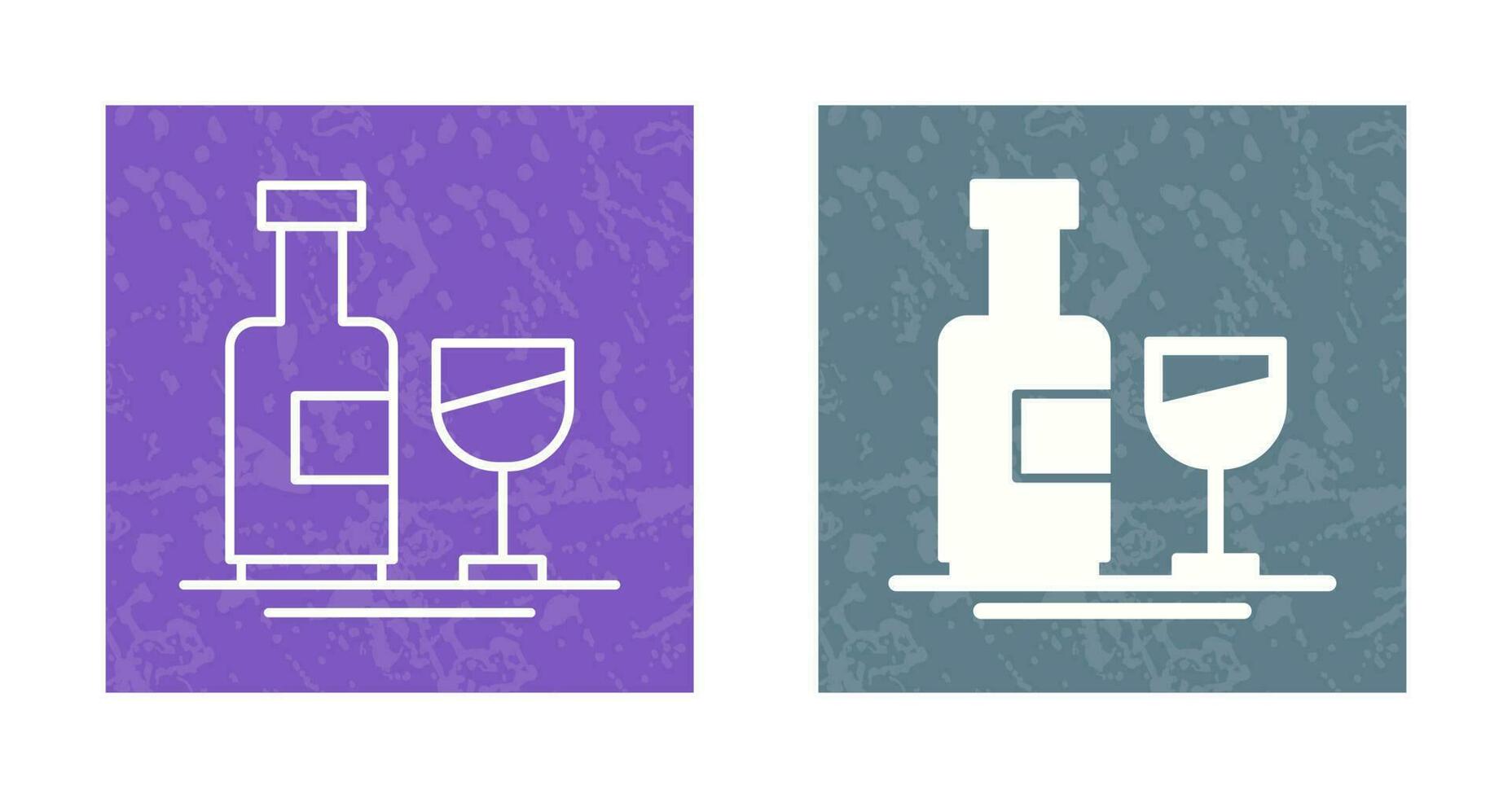 Wine Bottle Vector Icon