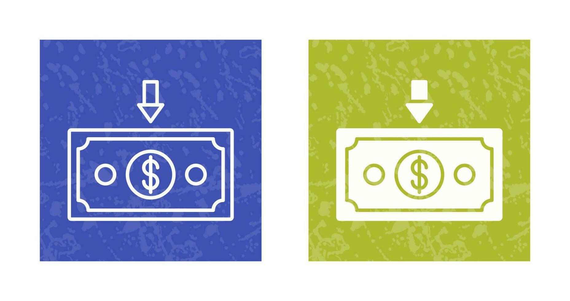 Money Down Vector Icon