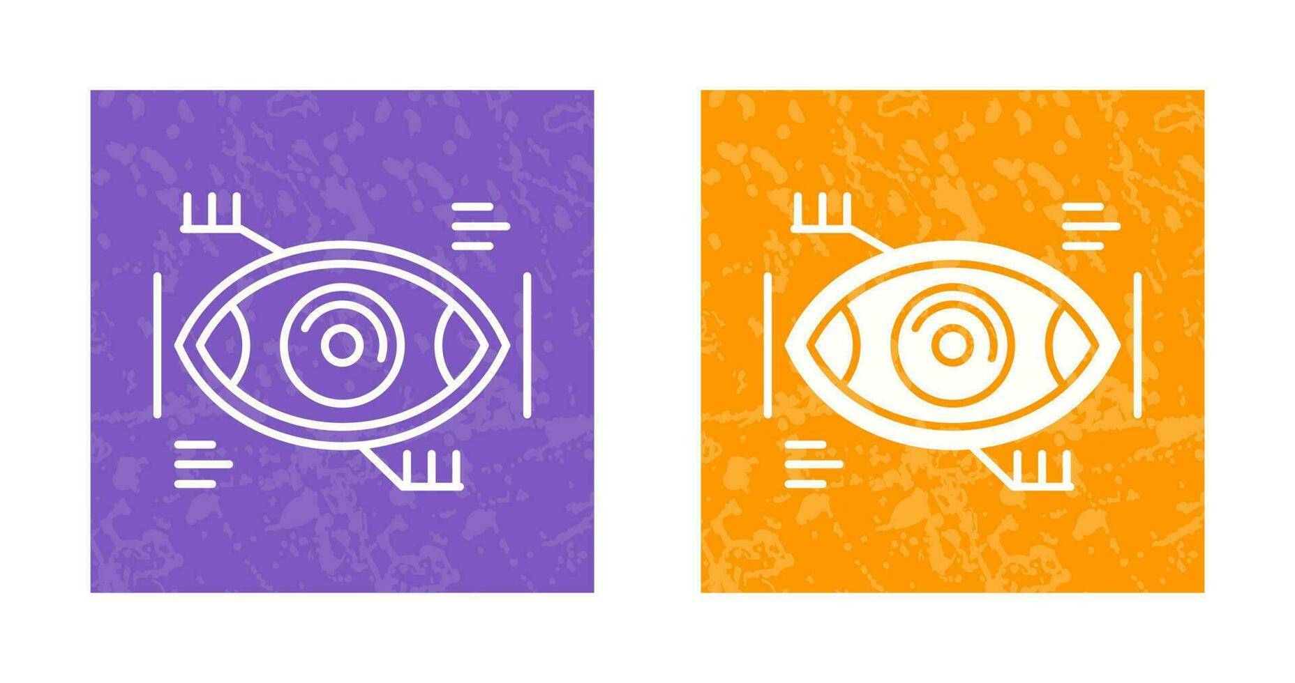 Eye Recongnition Vector Icon