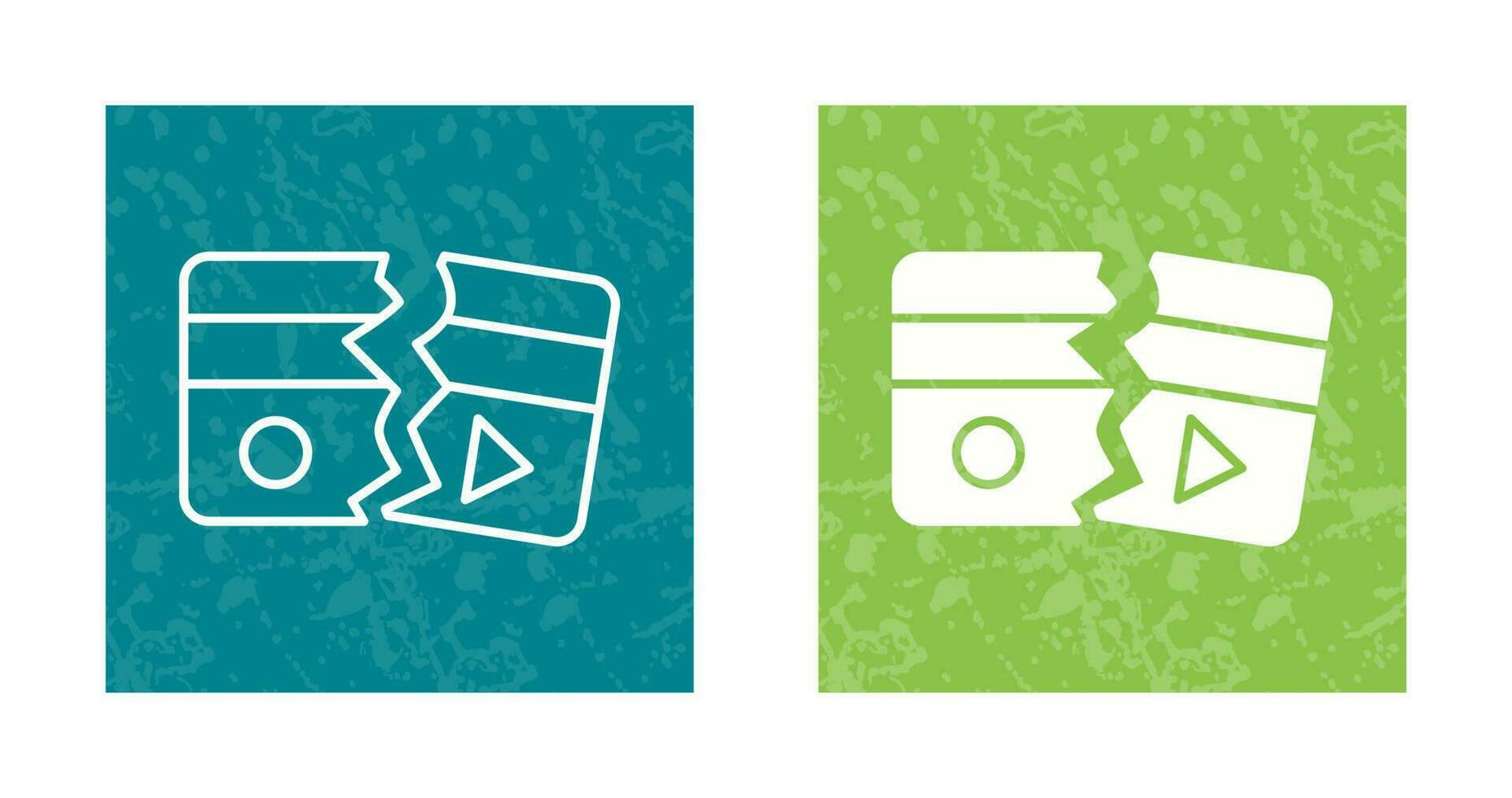Broken Vector Icon