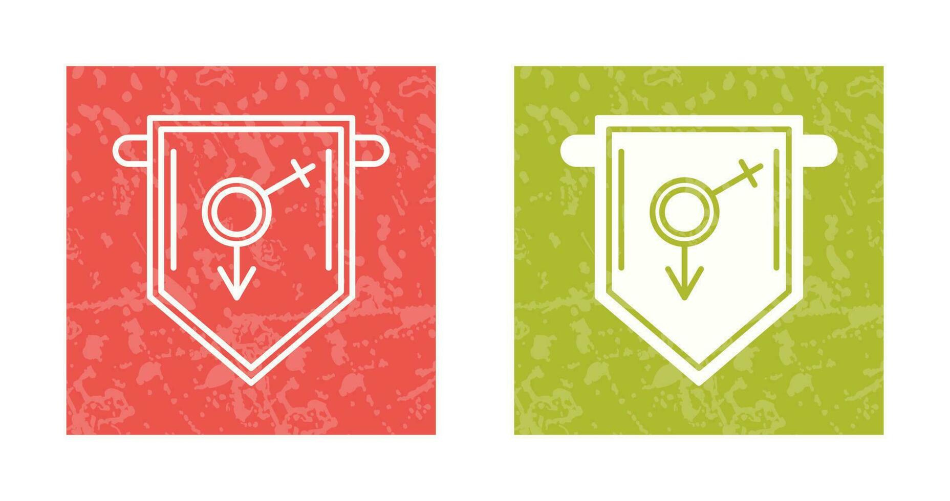 College Fraternity Vector Icon