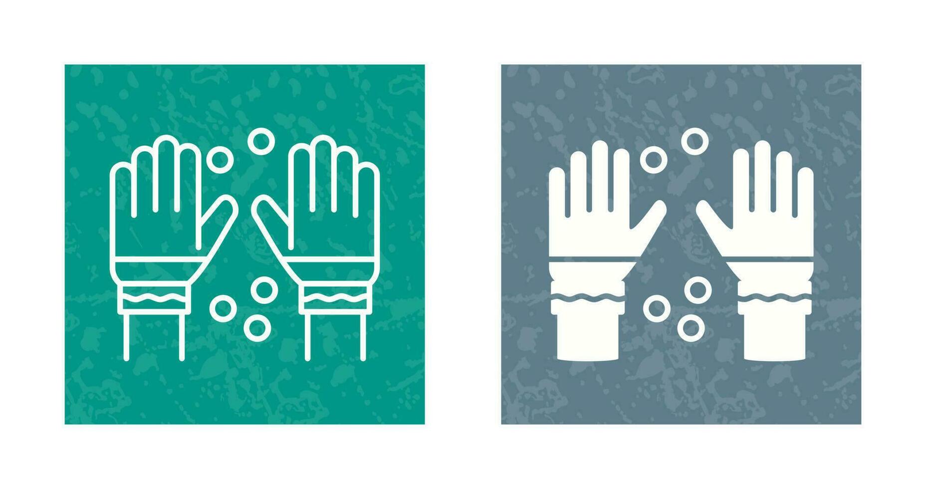 Winter Gloves Vector Icon