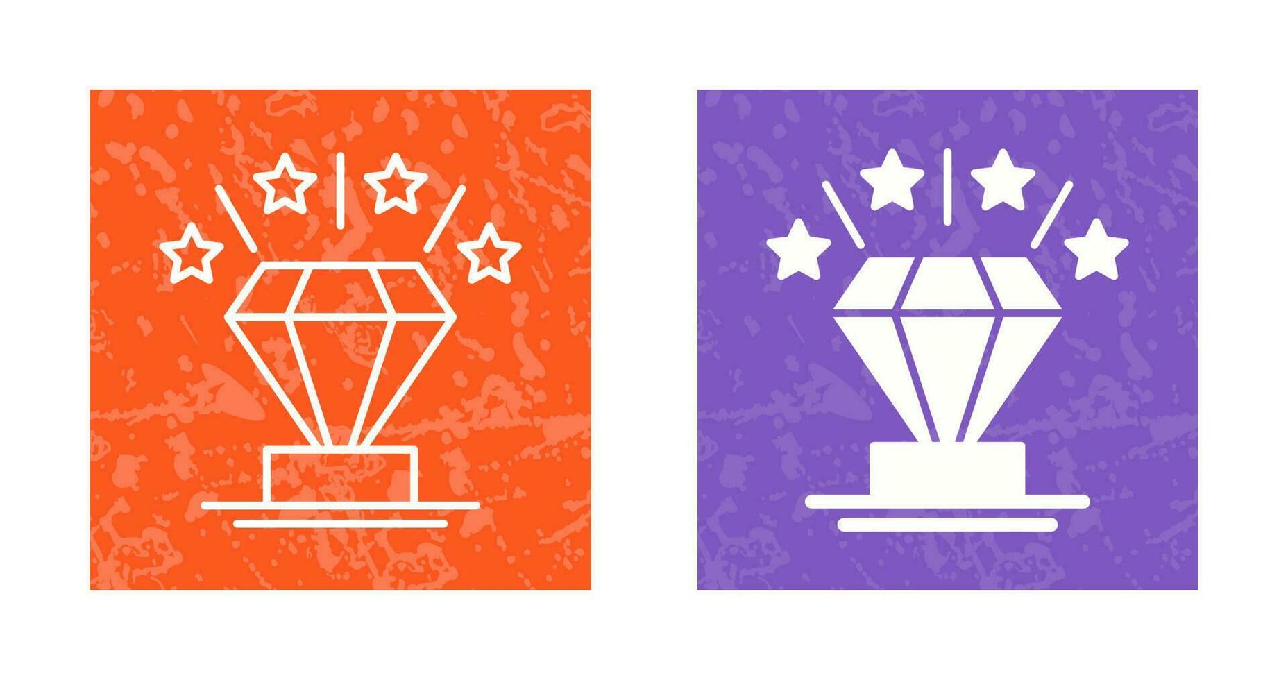 icono de vector de diamante