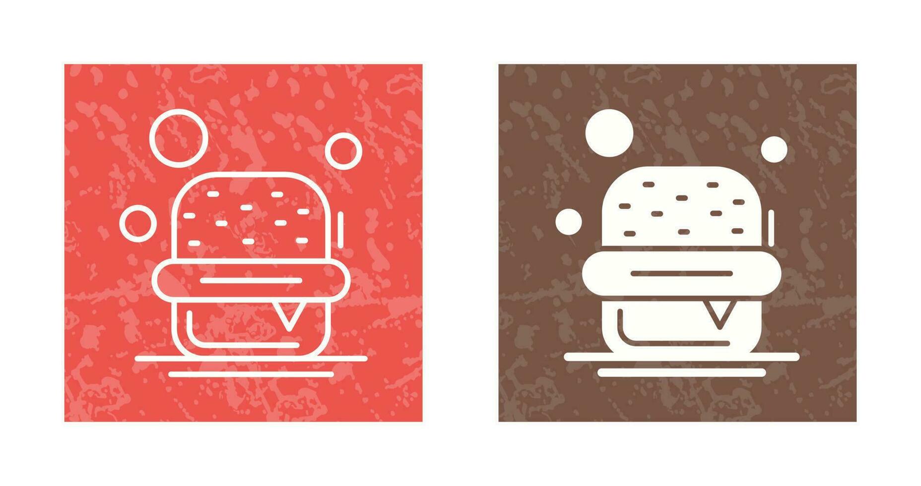 icono de vector de hamburguesa