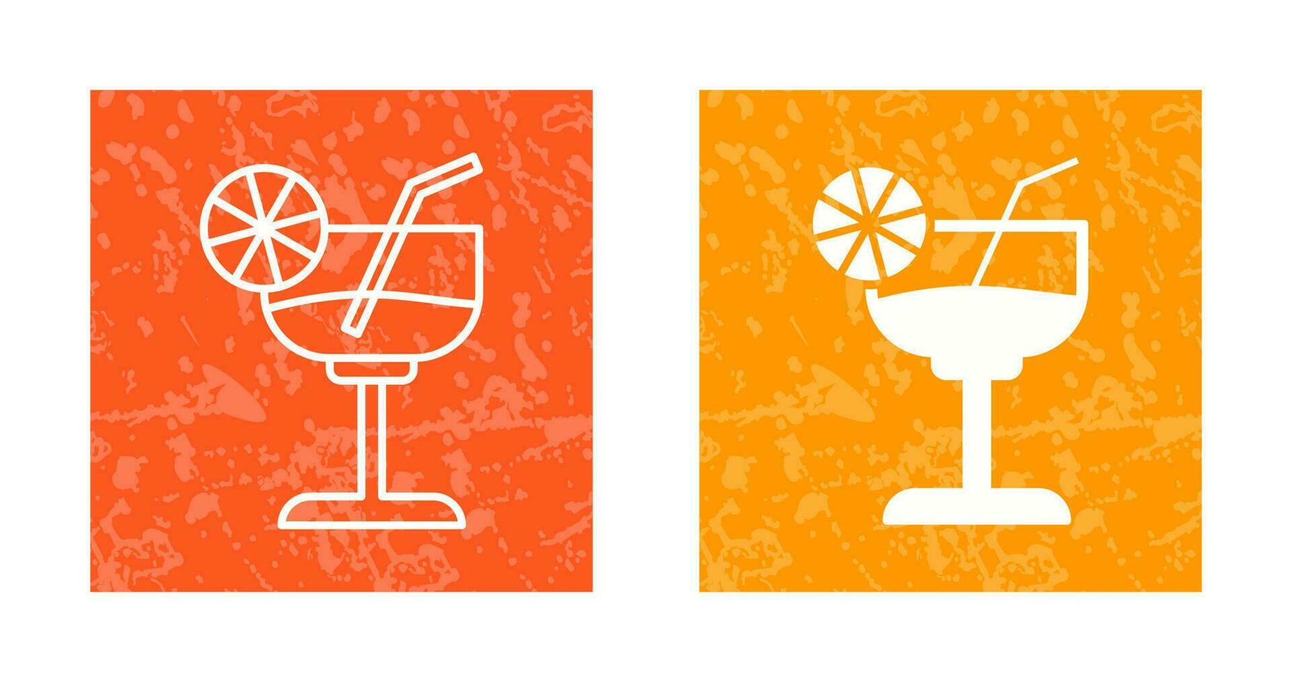 icono de vector de coctel