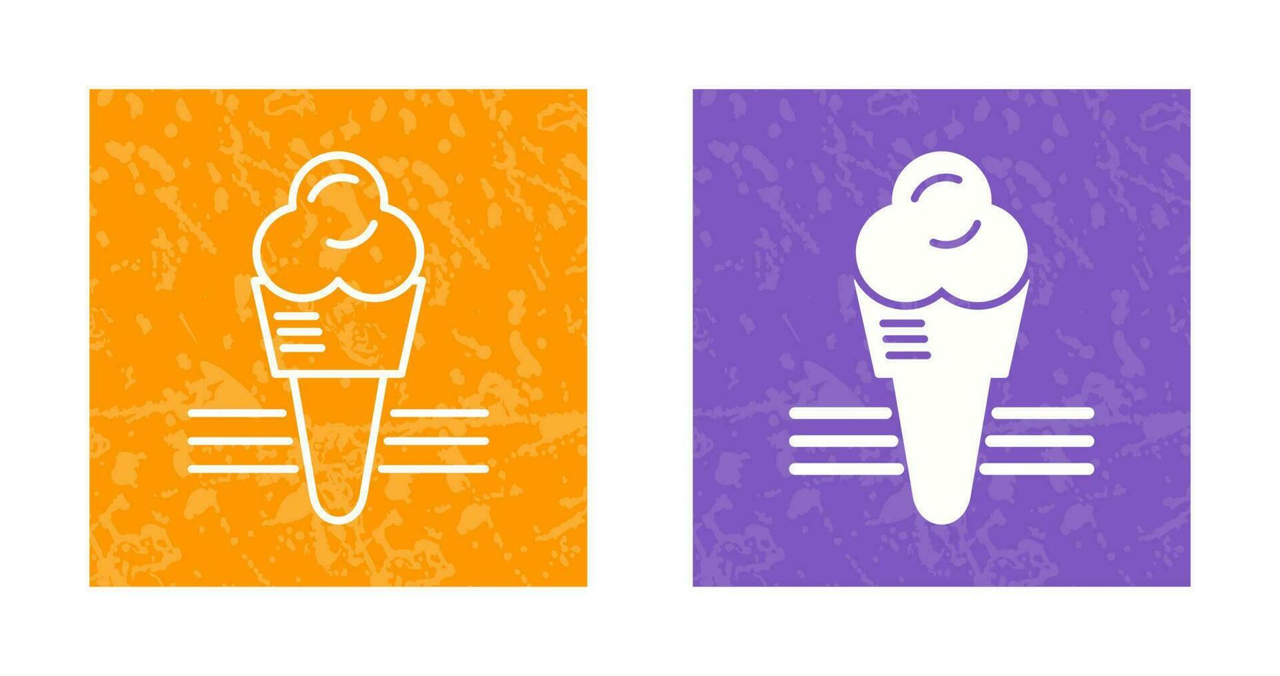 icono de vector de helado