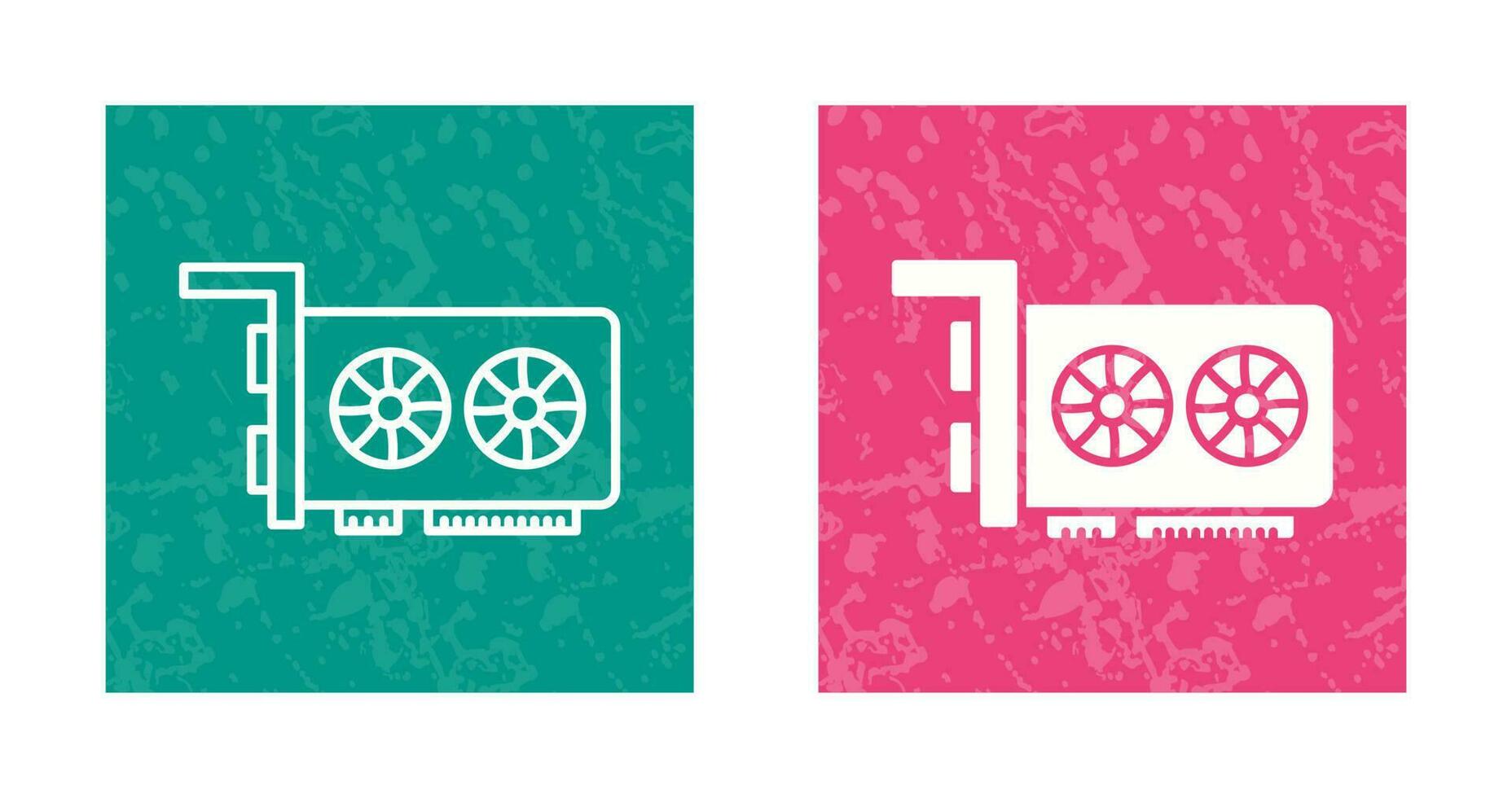 Graphic Card Vector Icon